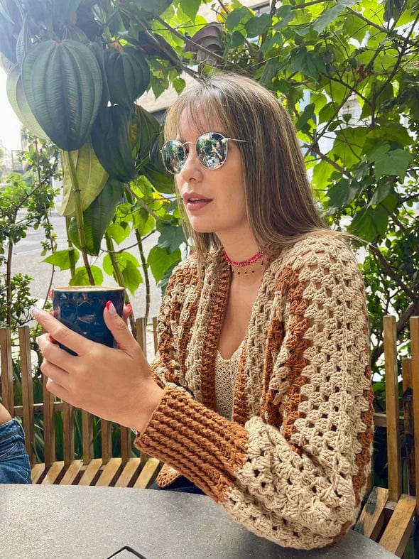 Tierra Serena - Crocheted Cardigan  (pre-order) - imagen 3