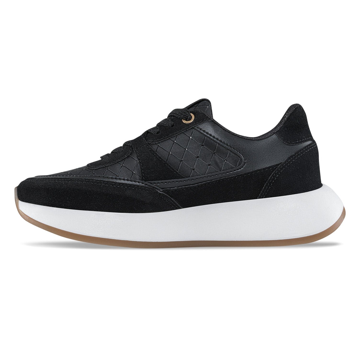 Tenis Urbanos Xanthee Negro Croydon Para Mujer - imagen 4
