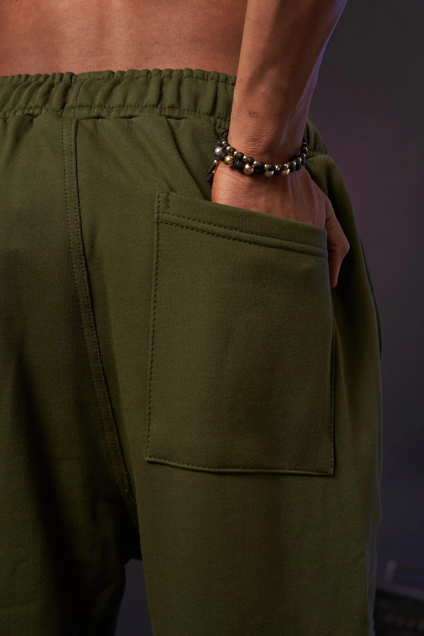 Sweet pant Cargo Verde militar 80’s 400 gramos - imagen 4