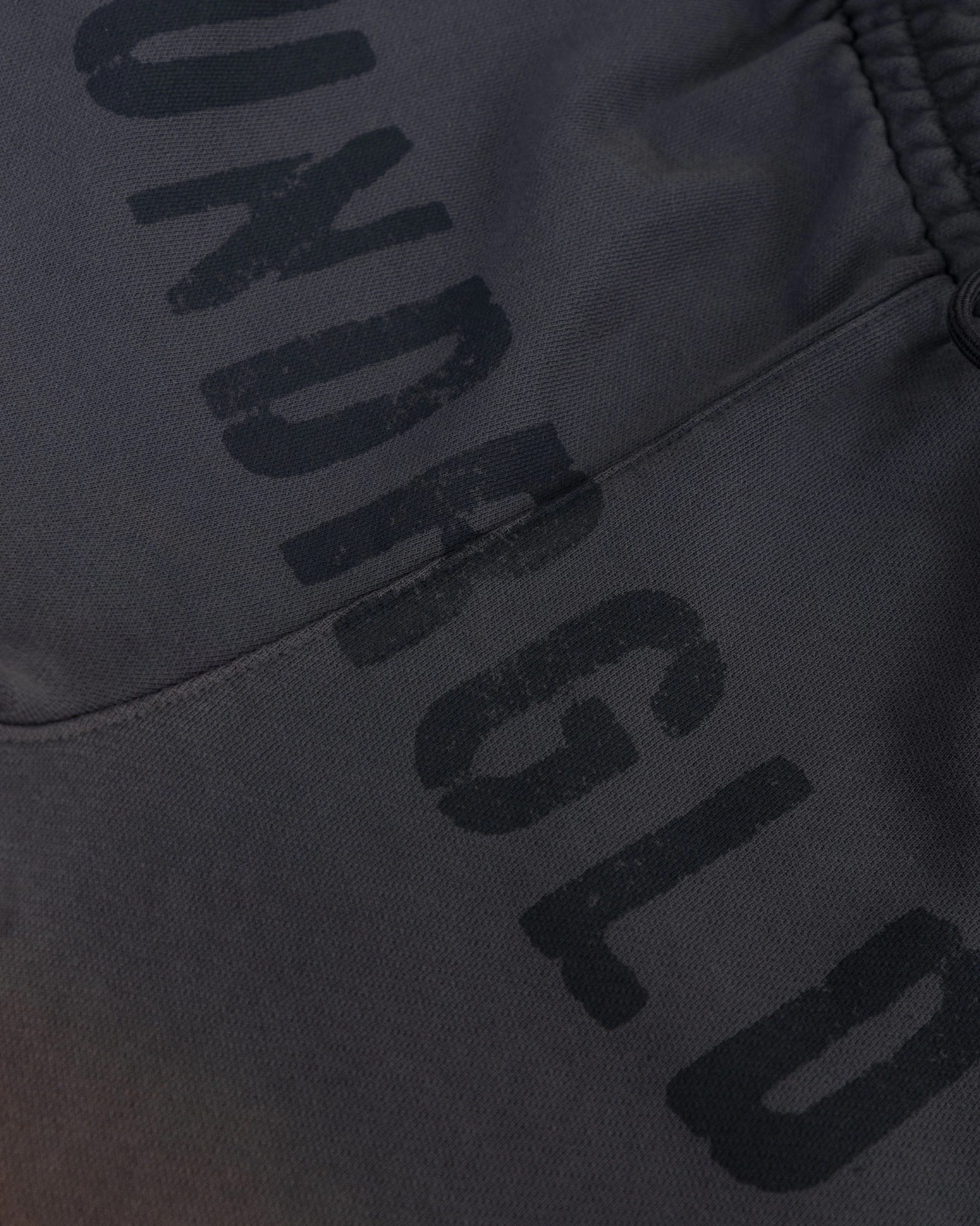 Spring Worn Logo Straight Pants Sandblast Gray - imagen 4