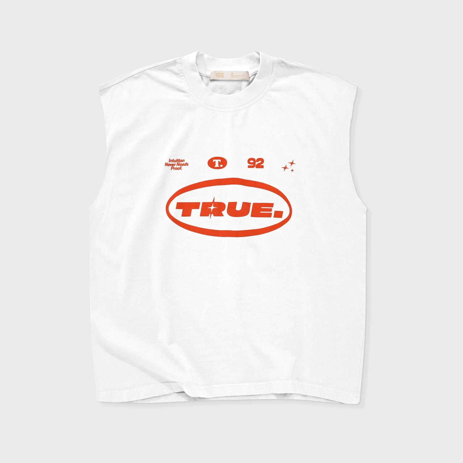 Intuition Sleeveless Tee - White - imagen 1