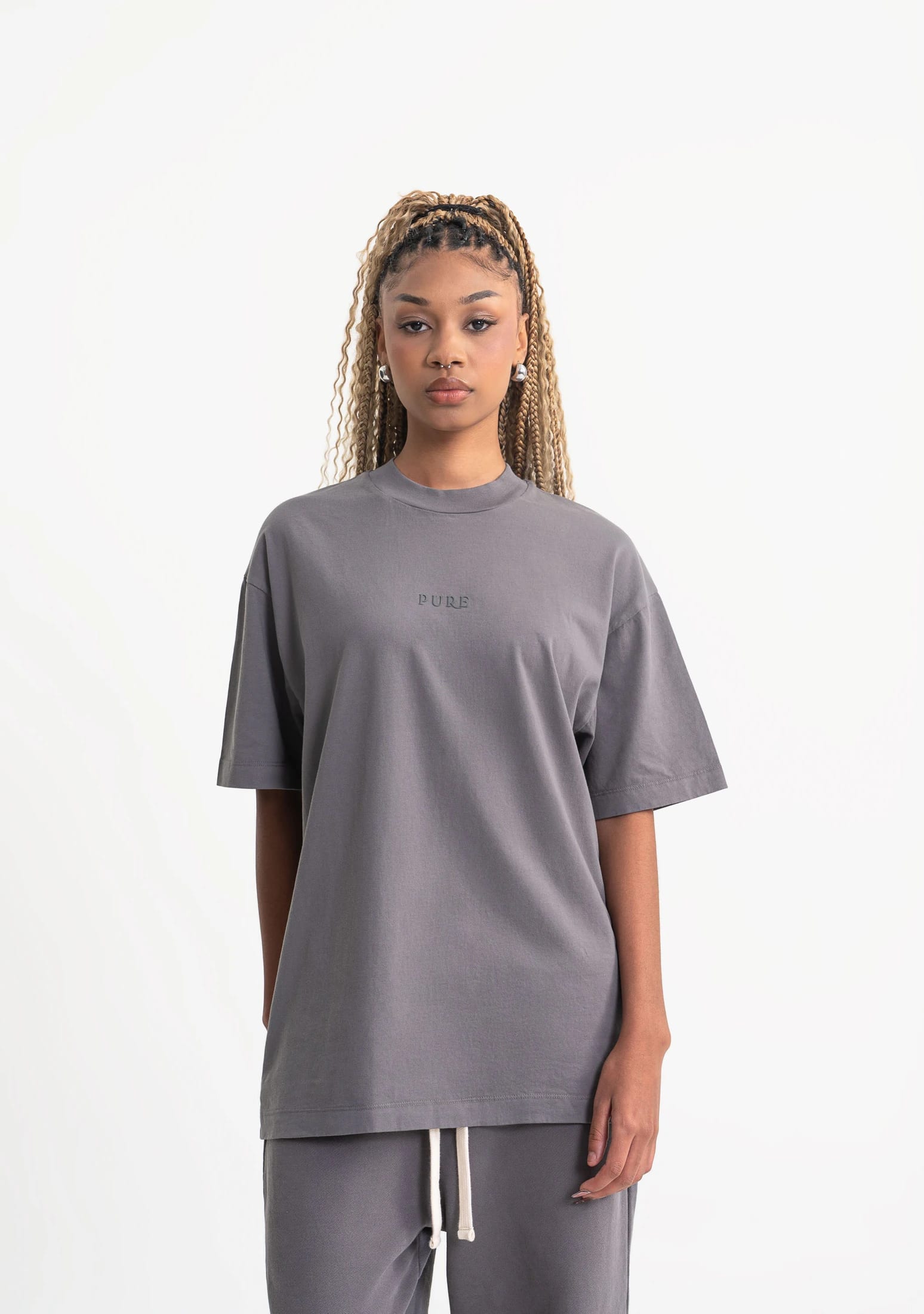 Rustic dark grey t-shirt - imagen 6
