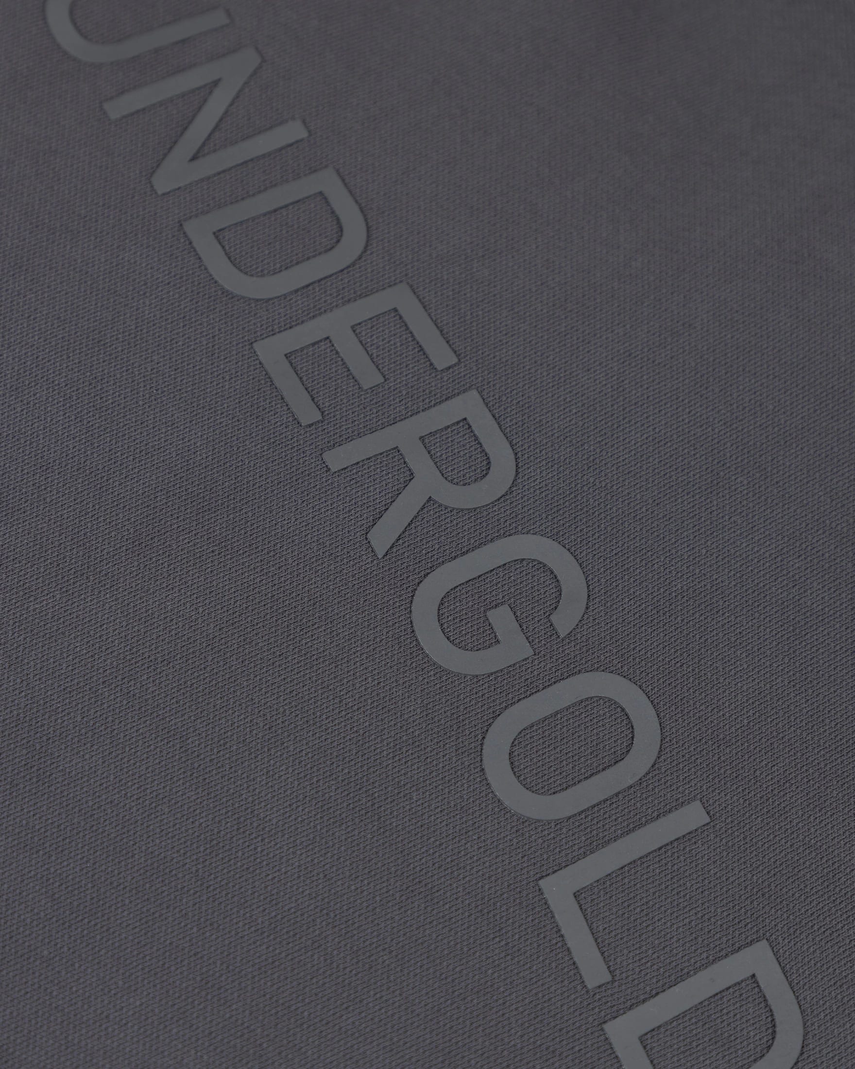 Line Basic Slim Fit Zip Up Cropped Hoodie Dark Gray - imagen 4