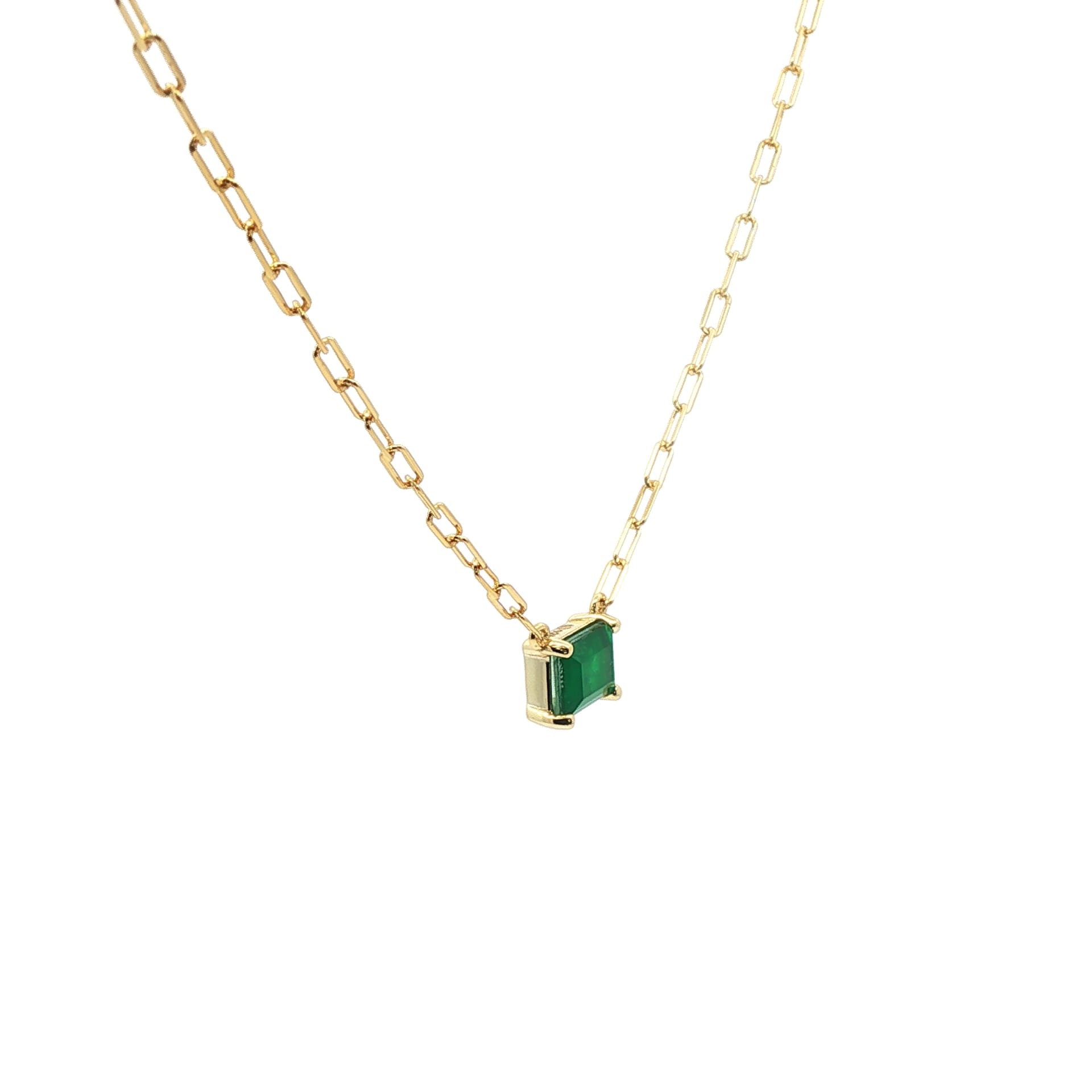 Green Sparkle Necklace - imagen 2