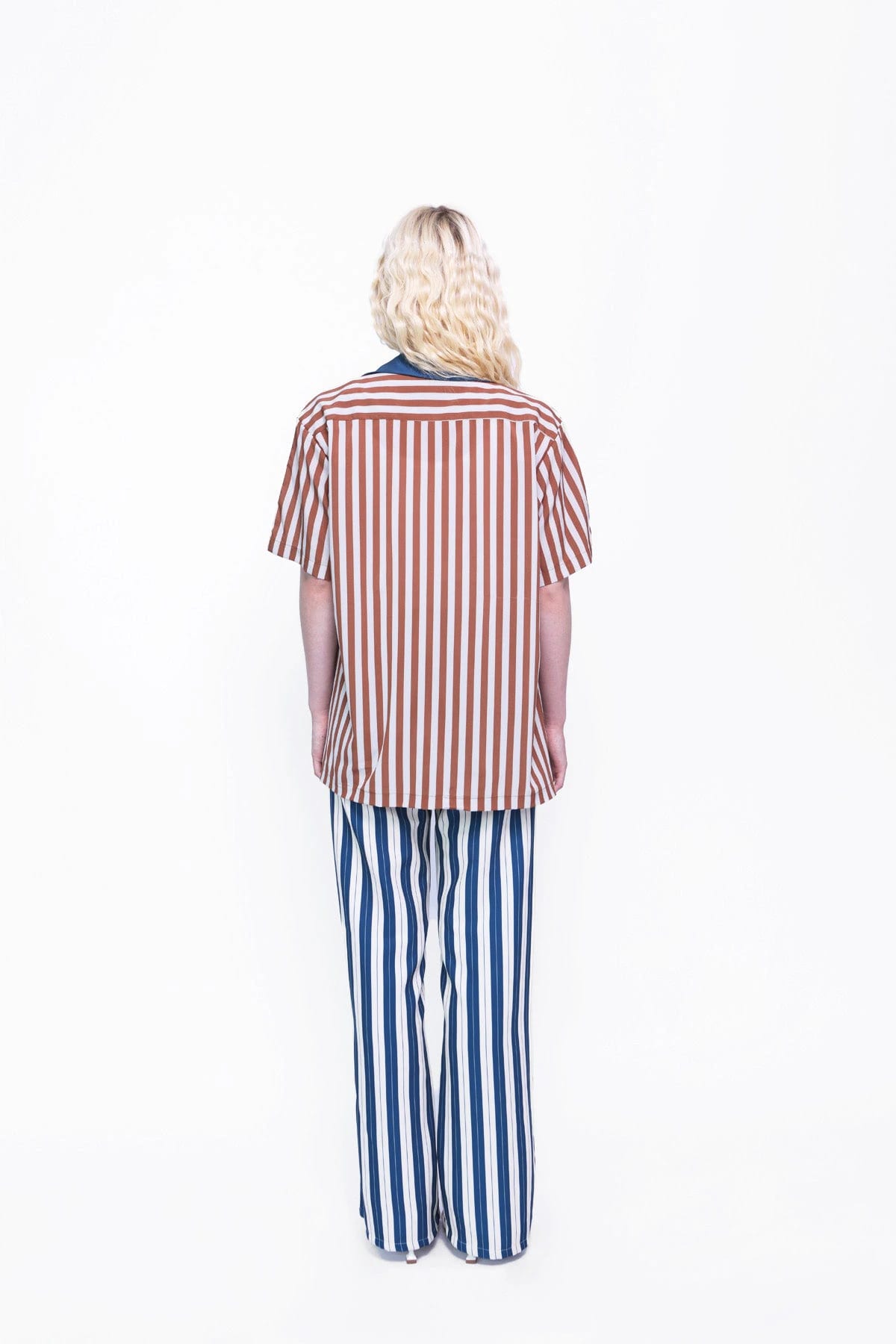 Camp Shirt in Rust Stripes - imagen 3