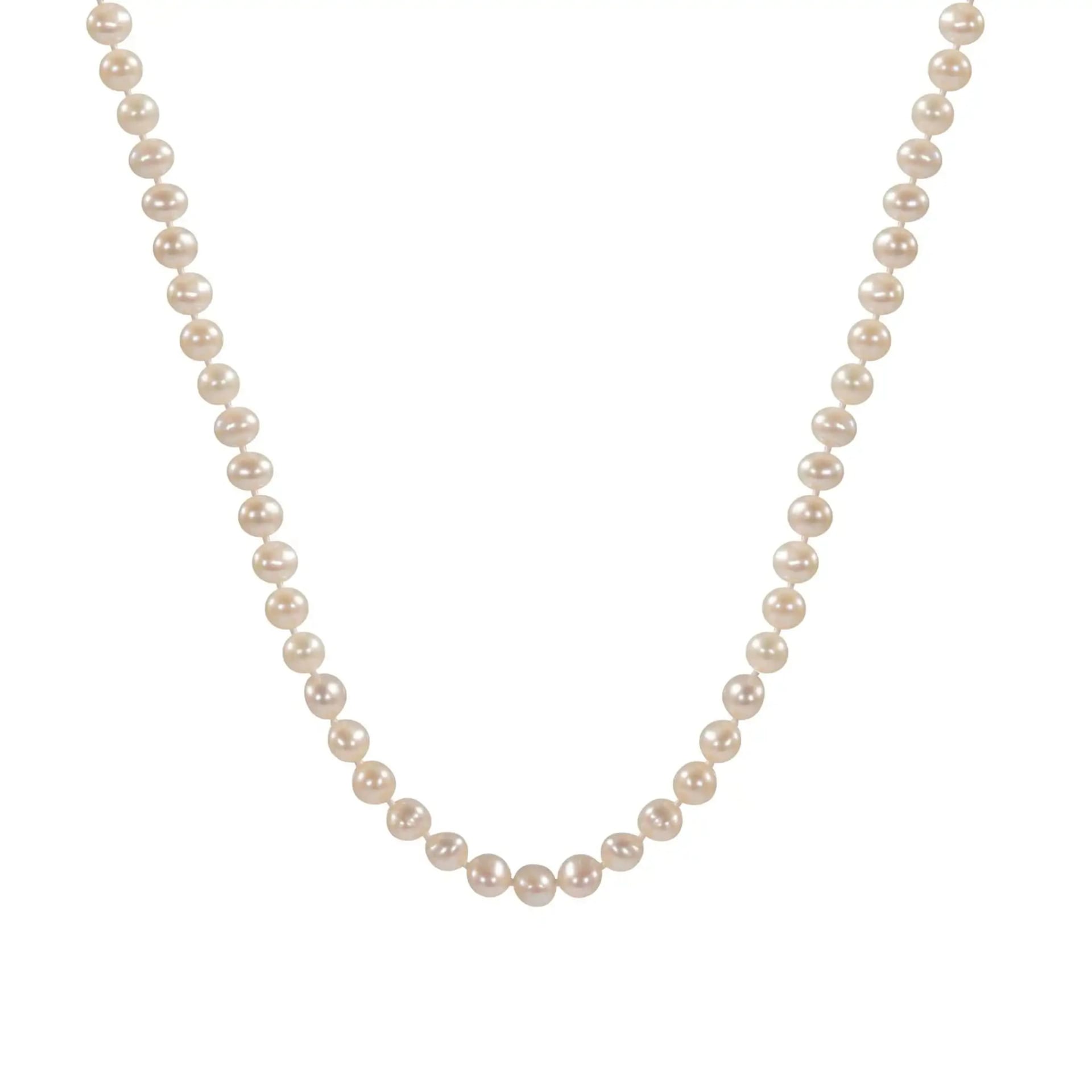 PEARL NECKLACE | COLLAR DE PERLASDE 6MM - imagen 2