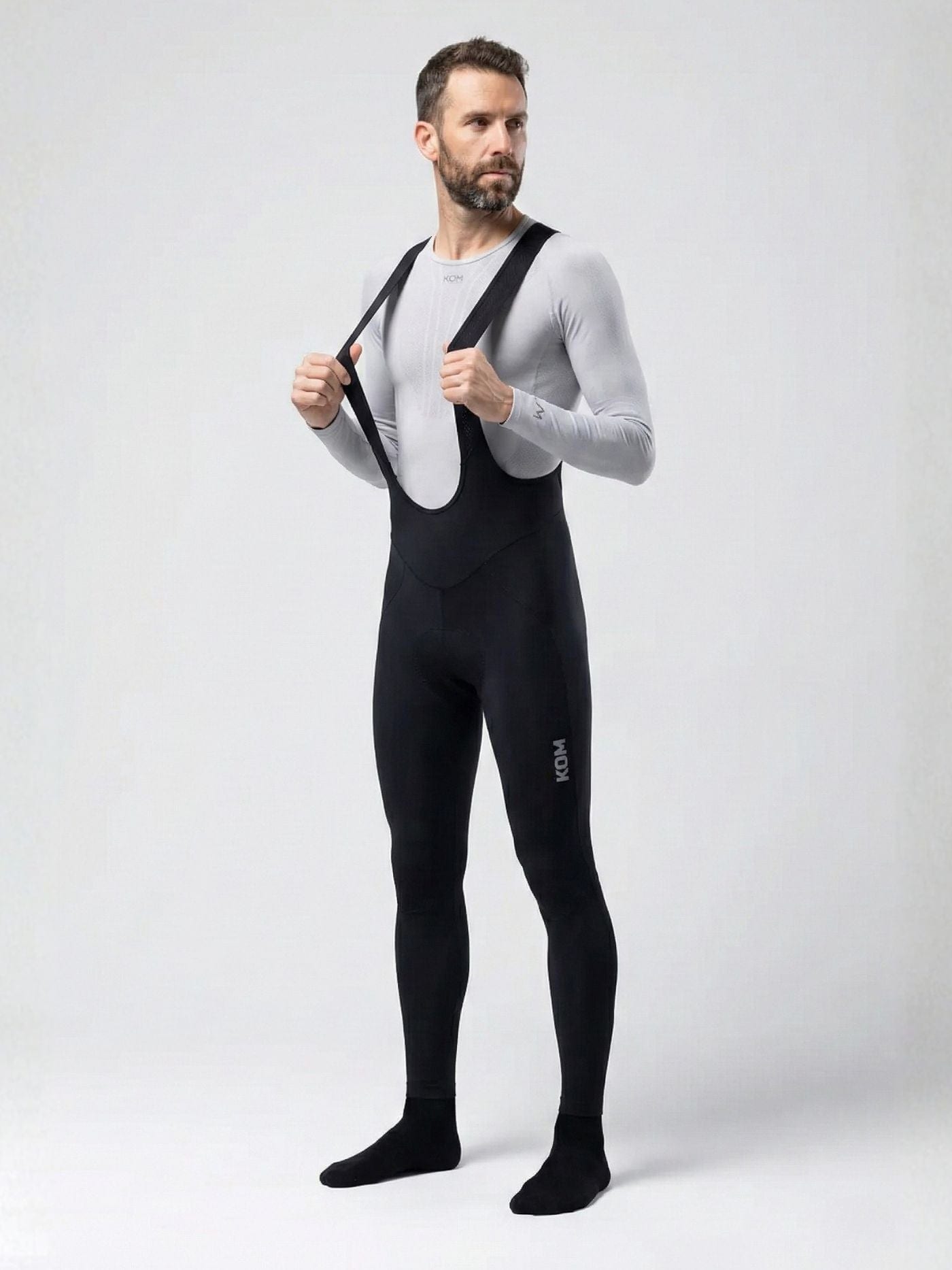 Lycra badana de ciclismo Pantalón térmica hombre - imagen 3