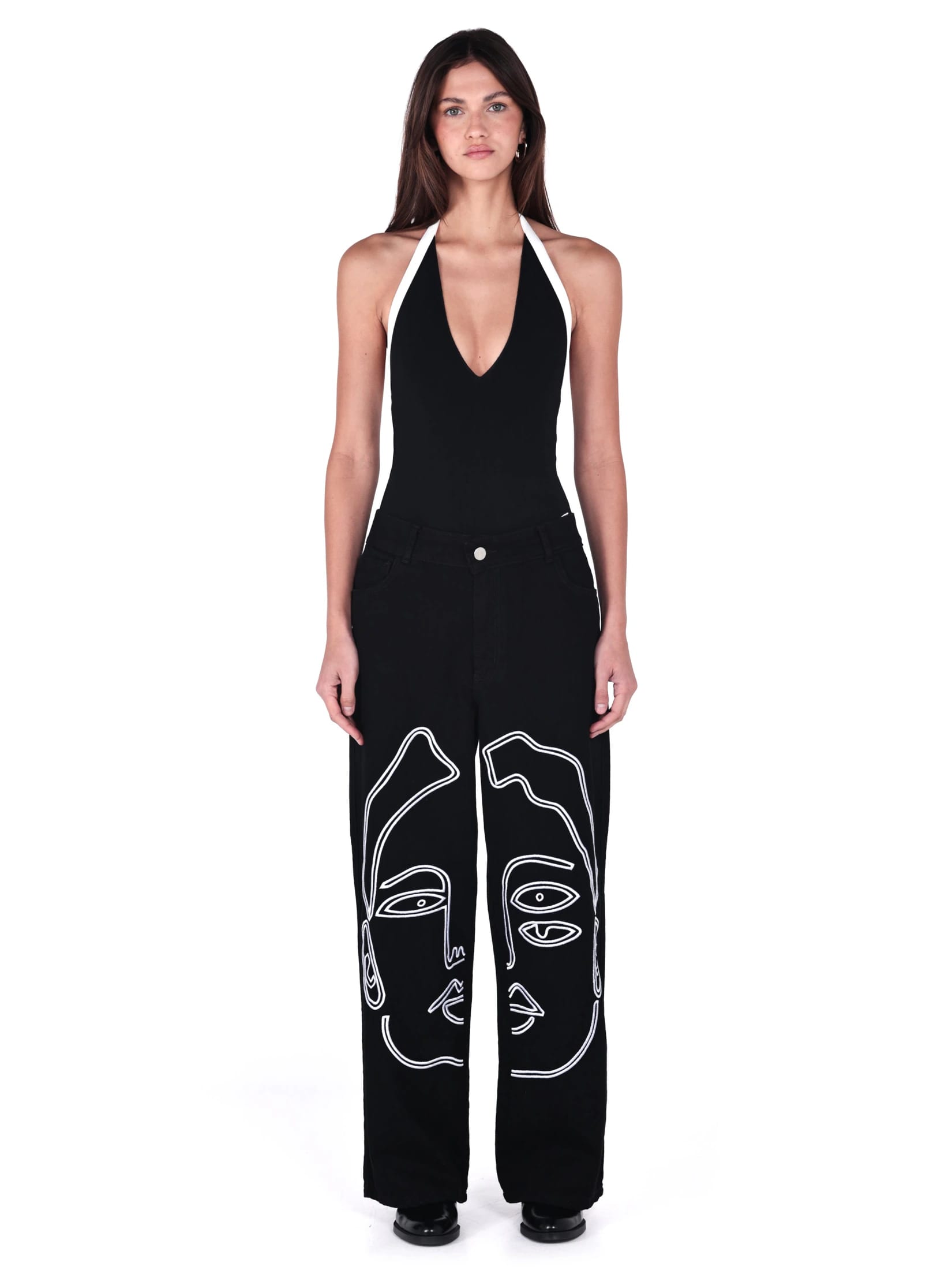 Pantalon Chava Negro - imagen 2