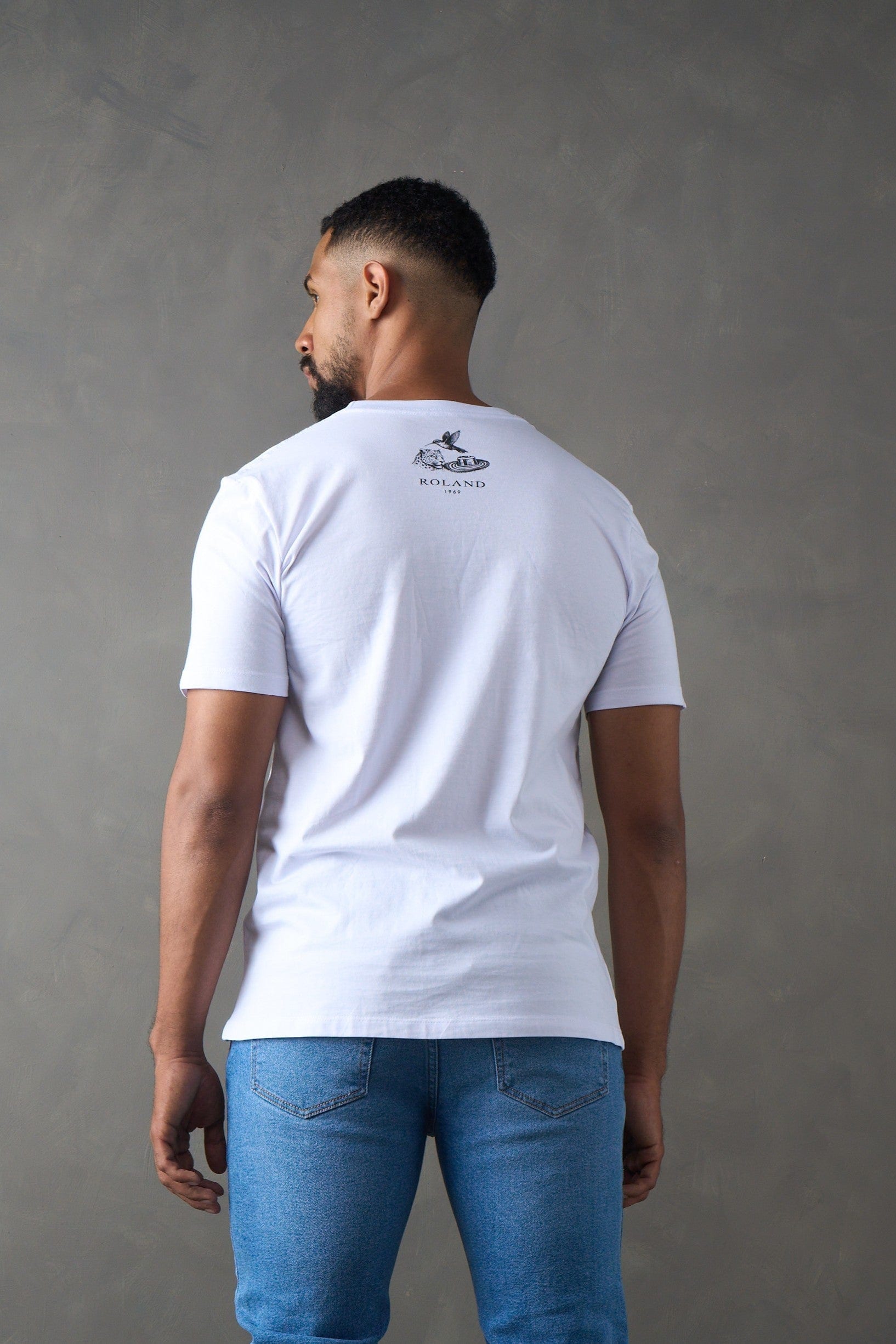 Camiseta blanca cuello redondo edición Colombia - imagen 2