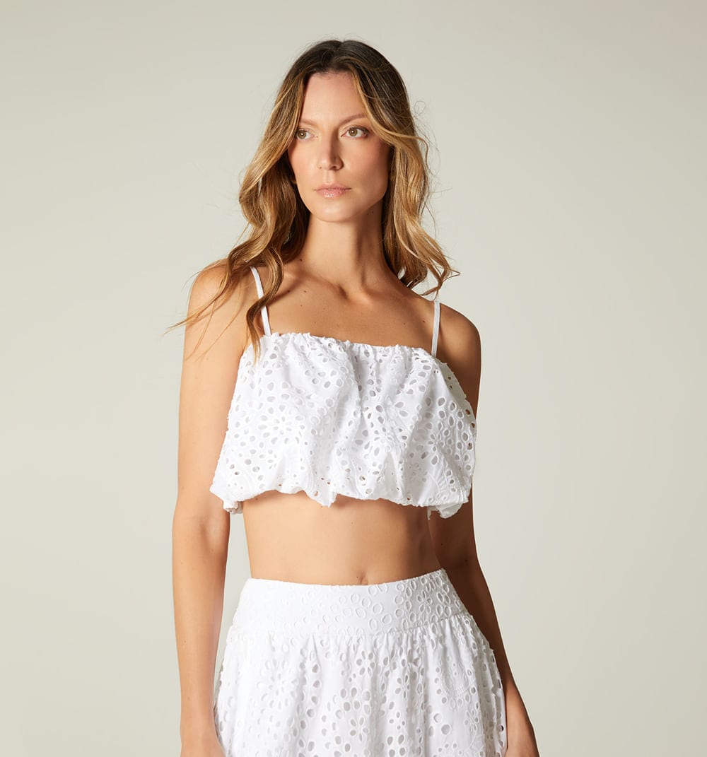 Blusa globo tiras - imagen 1