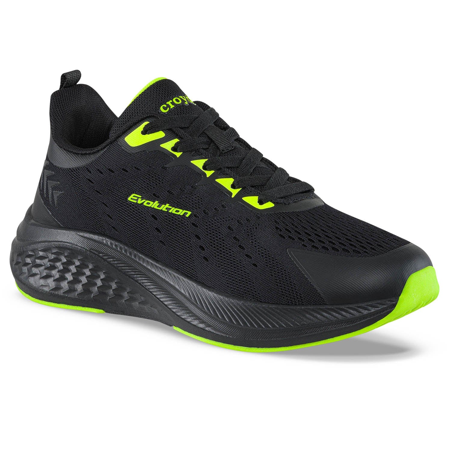 Tenis Running Armal Negro-Verde Croydon para Hombre - imagen 2