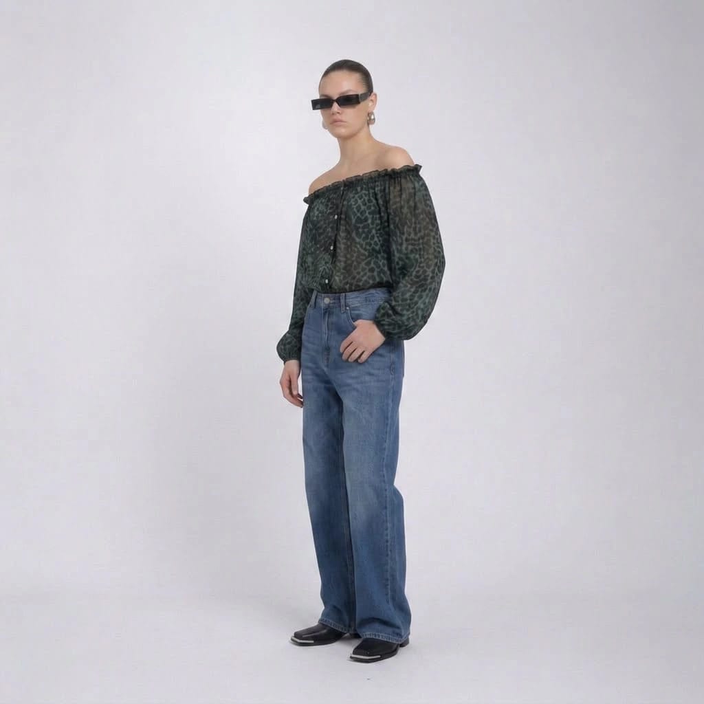 CAMISA MELENA VERDE - imagen 2