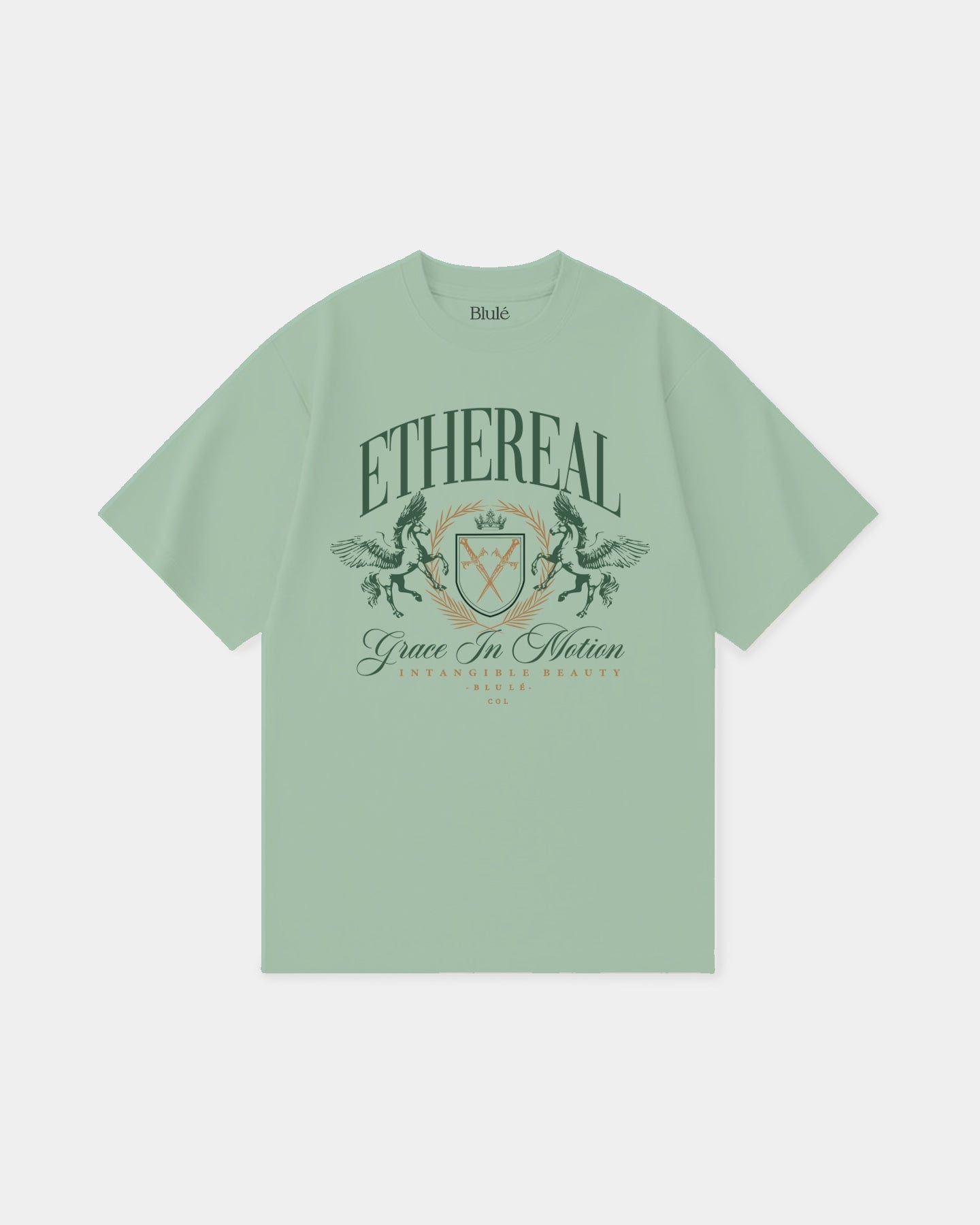 Oversized T Shirt Ethereal Light Green - imagen 1