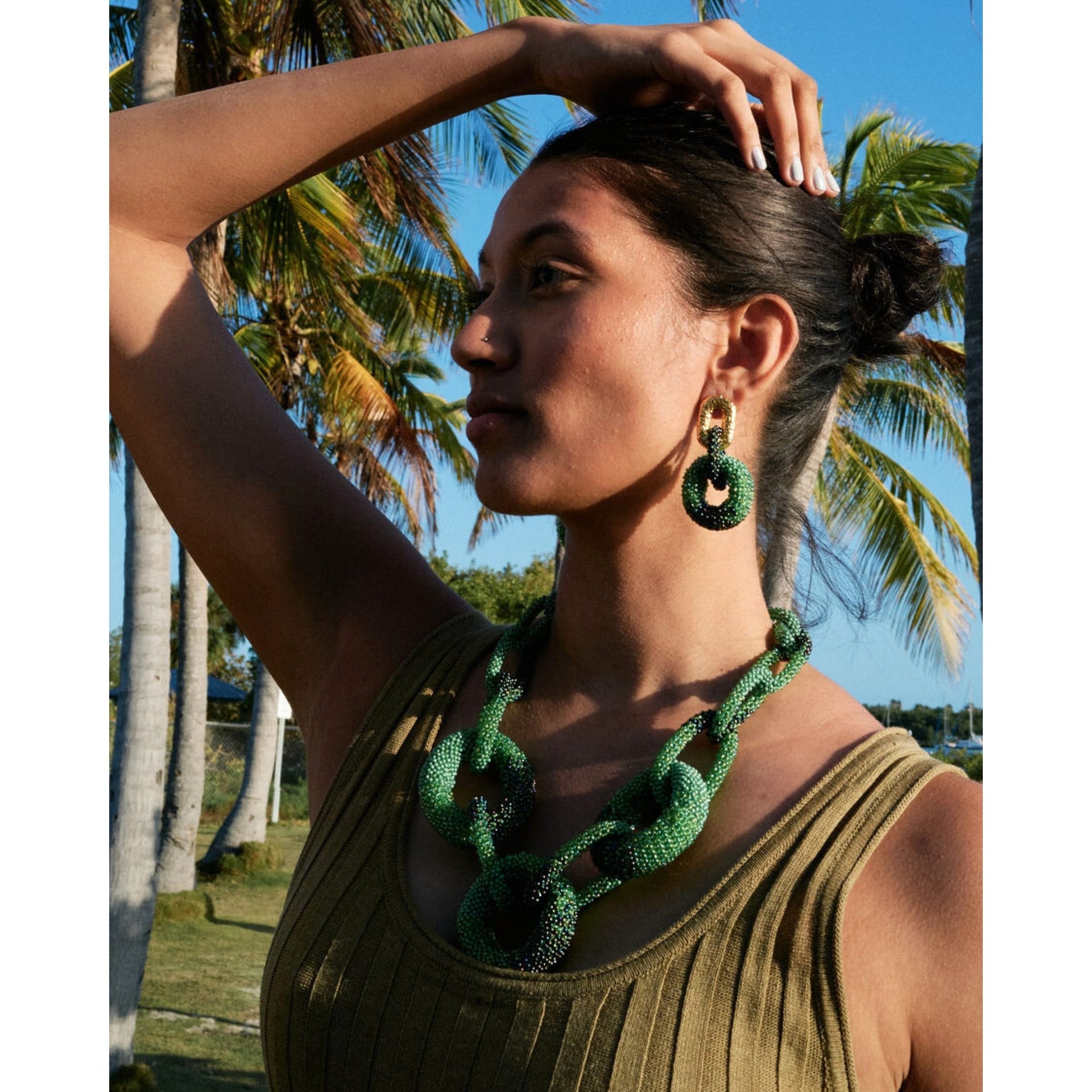 Link Beaded Necklace - imagen 27