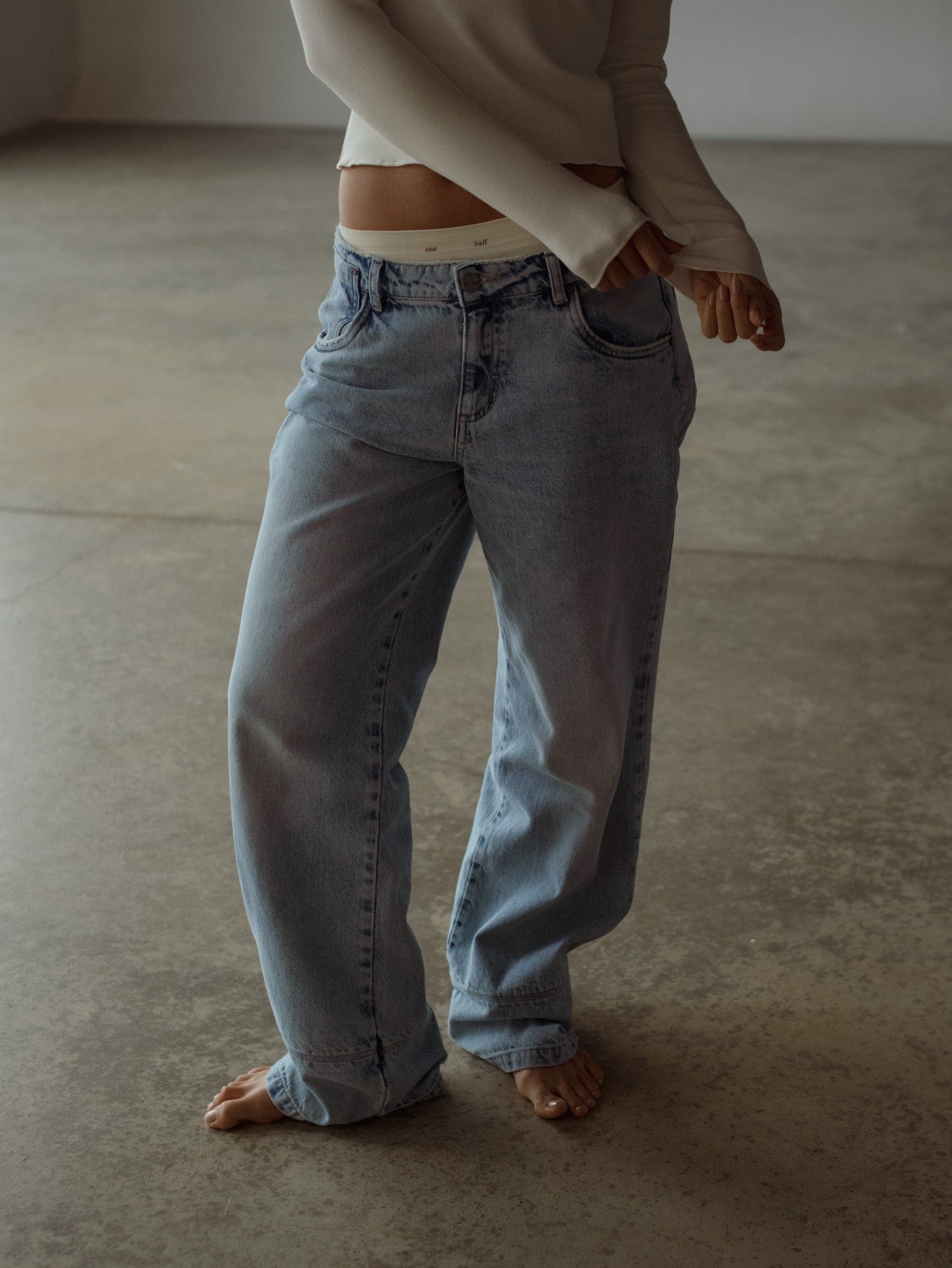 LOW RENEW JEAN - OLD LIGHT BLUE - imagen 5