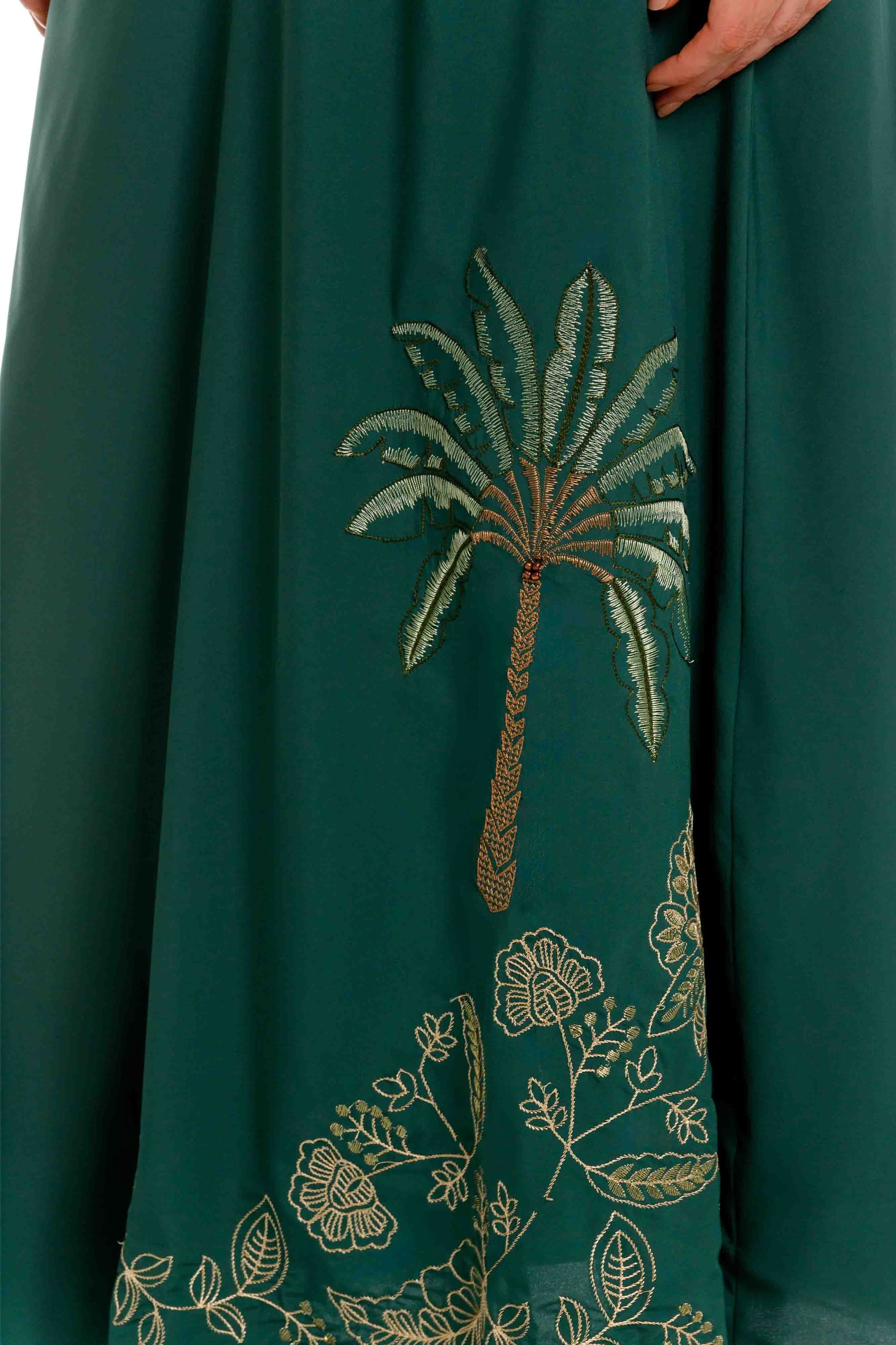 Vestido Brisa Palms Verde - imagen 3