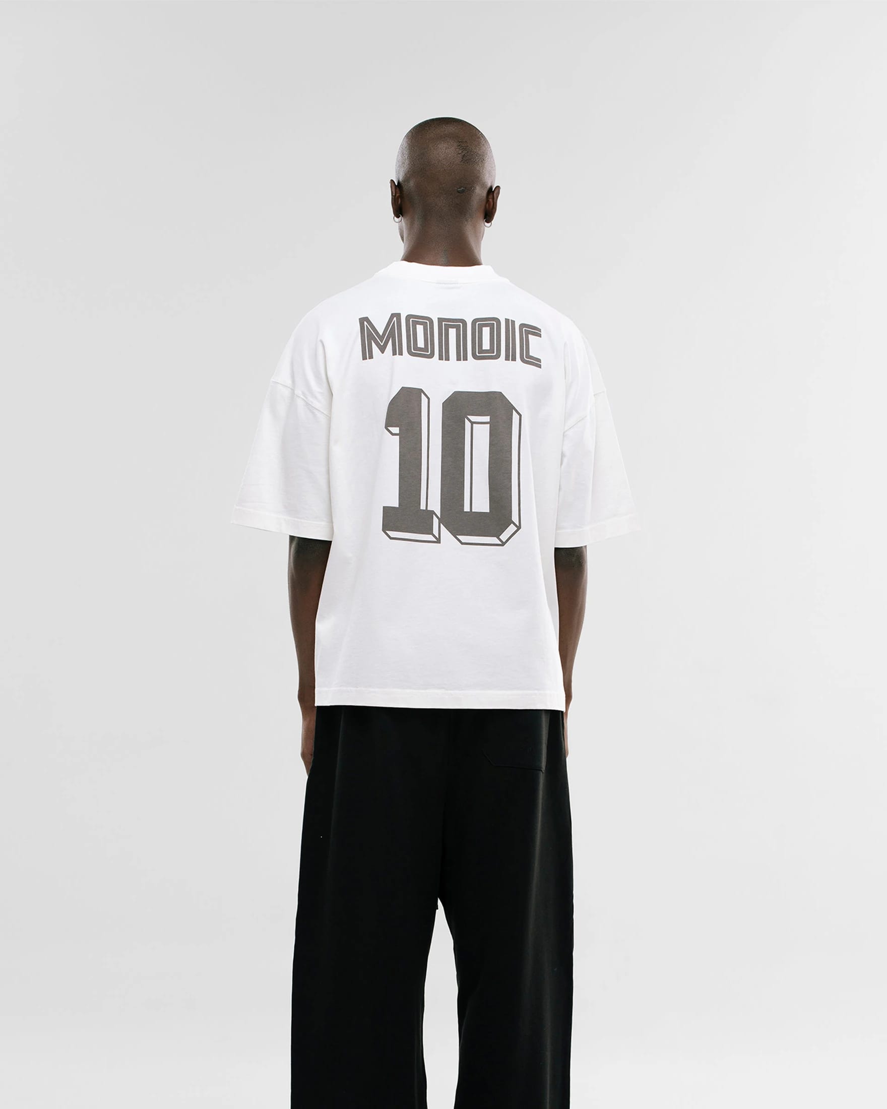 Camiseta Boxy Fit Ninetysix - Off White - imagen 7