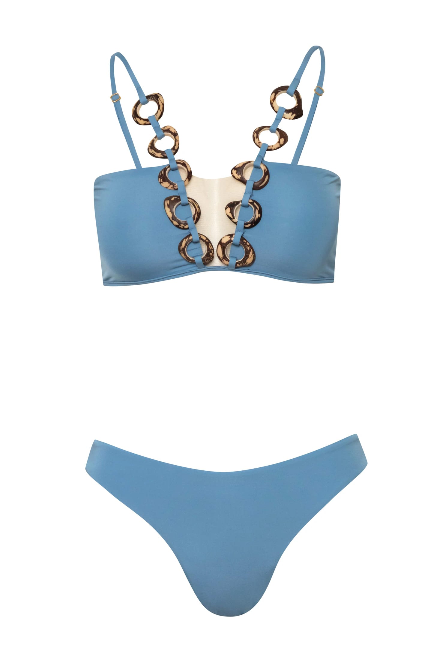 LETICIA BOTTOM / Azul Crema - imagen 1