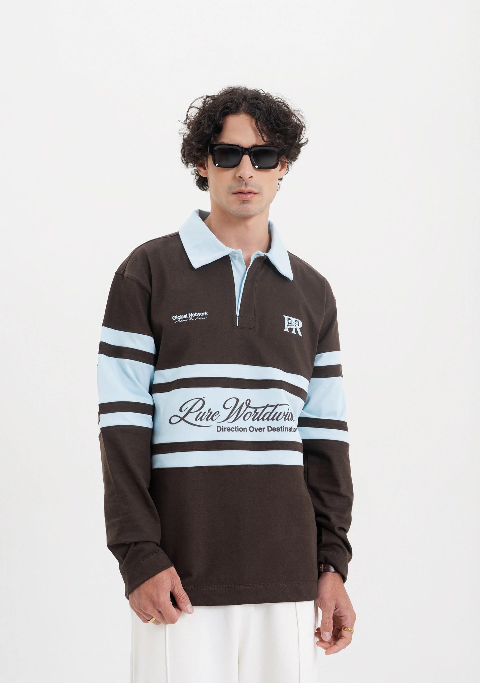 Across The Lines Brown Polo - imagen 2