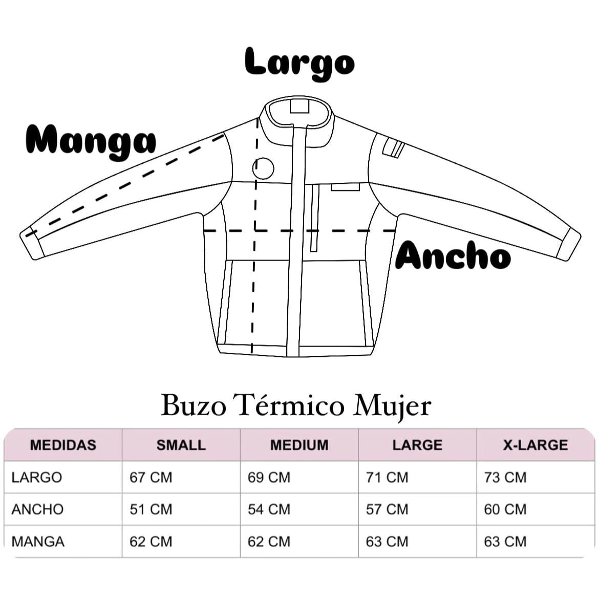 Buzo Térmico Gris Dama - imagen 4