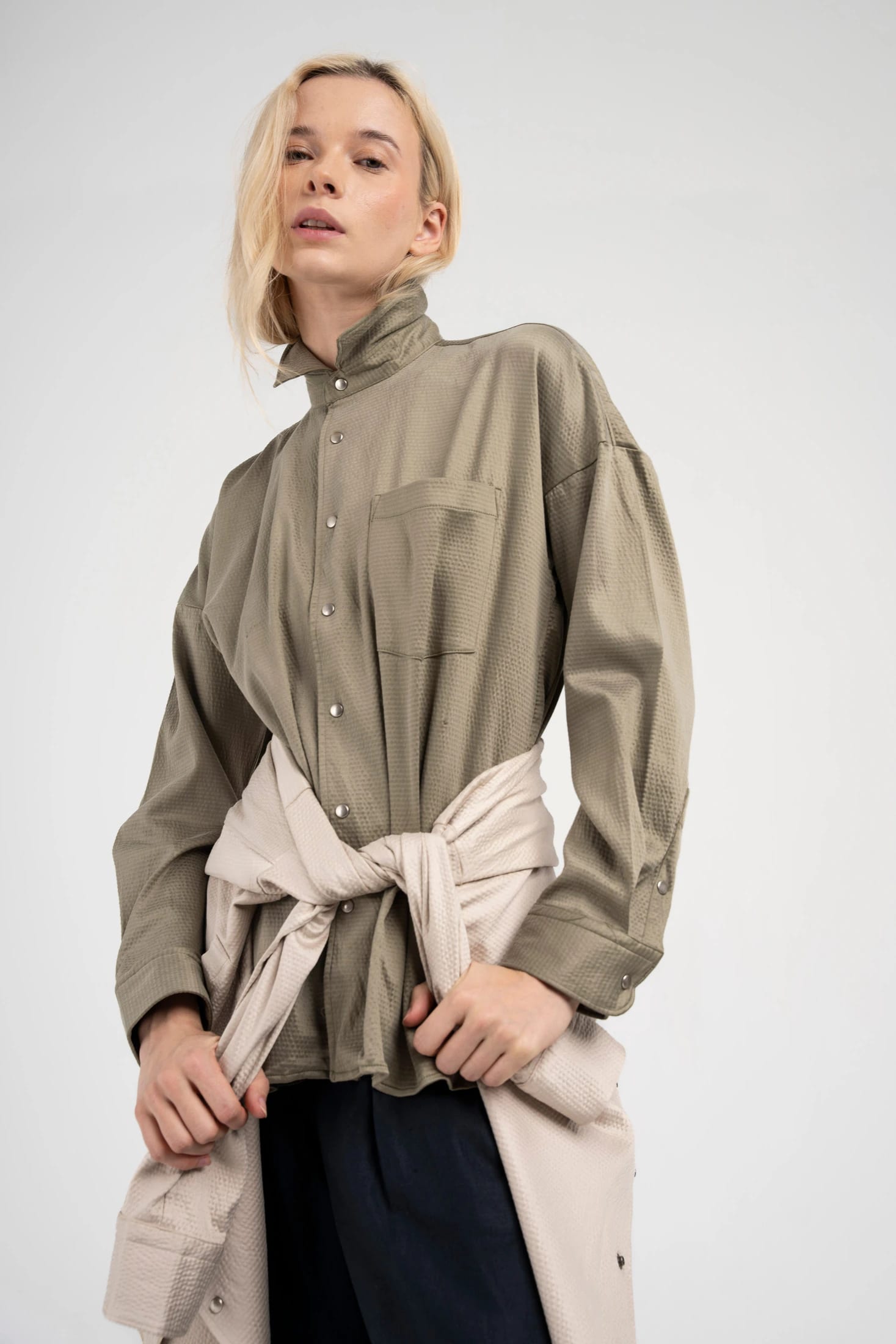 The Bubble Tencel Shacket - imagen 2