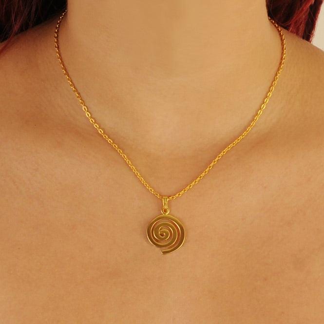 Cadena Espiral Quimbaya - imagen 2