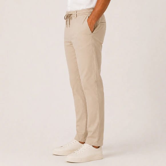 PANTALON RESORTADO 100% POLIESTER HOMBRE - imagen 8