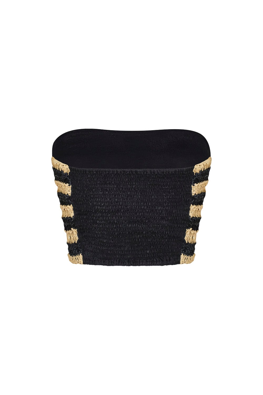 Crop top memorias crema negro - imagen 5