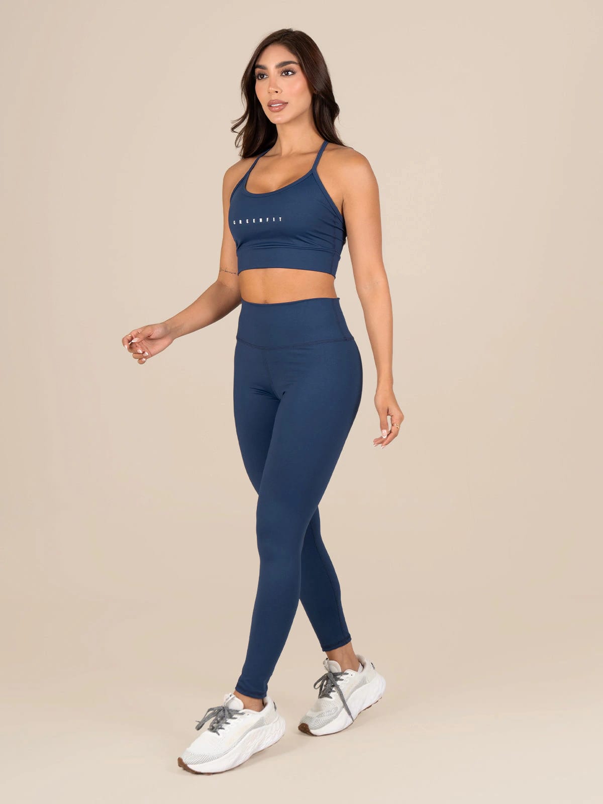 Palmas leggins set azul petroleo oscuro - imagen 2