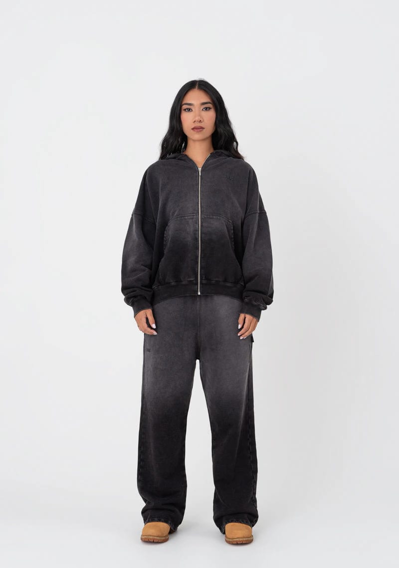 Atelier Grey washed Hoodie - imagen 6
