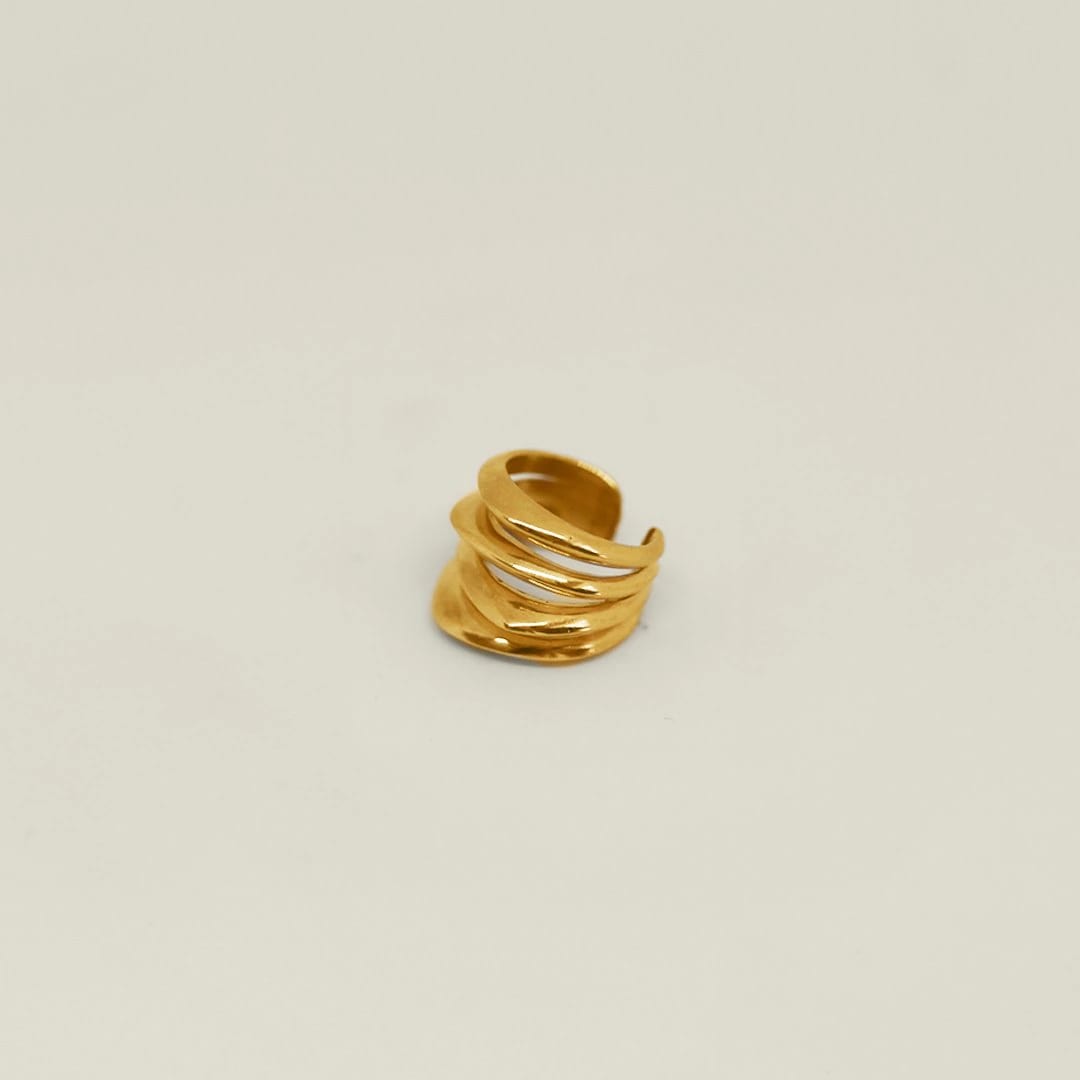 Vayu Ear Cuff – Ring Gold - imagen 3