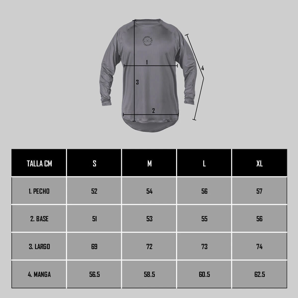 JERSEY CUCUNUBA X FUGITIVA MANGA LARGA GRIS - imagen 7