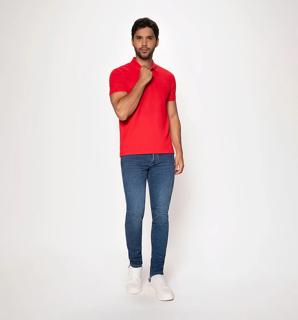 Polo básica slim fit - imagen 7