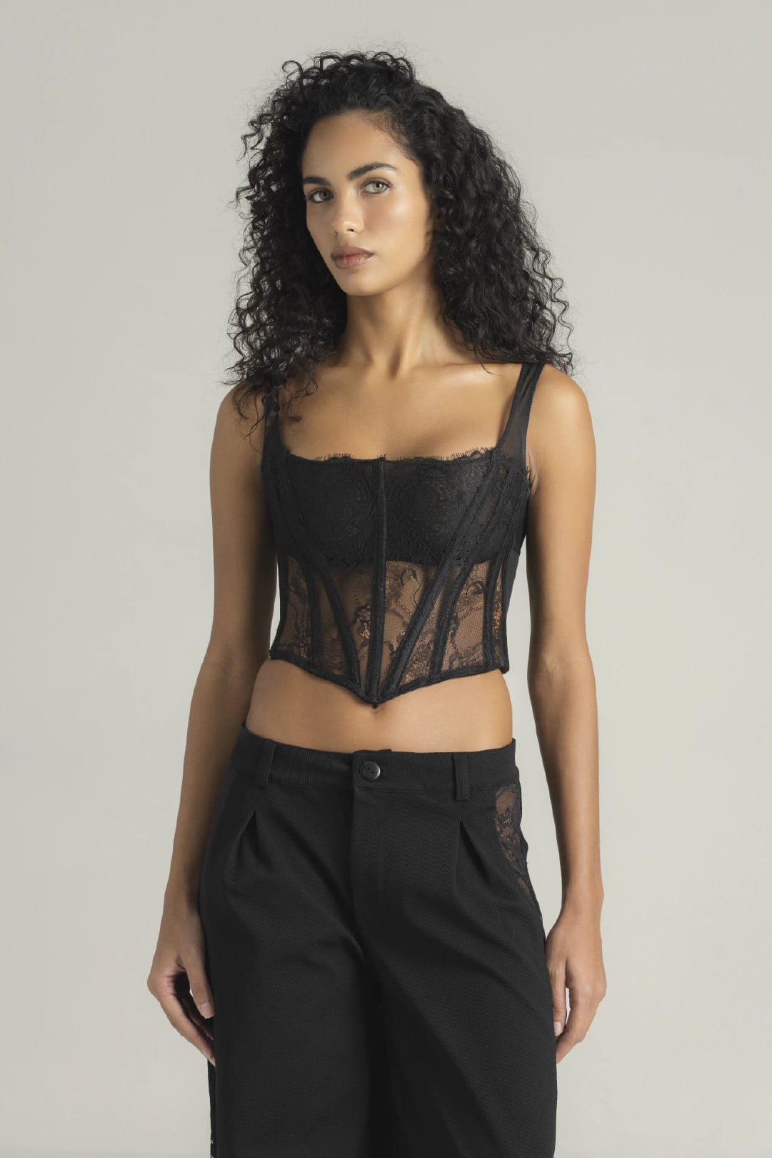 CORSET INDIRA NEGRO - imagen 2