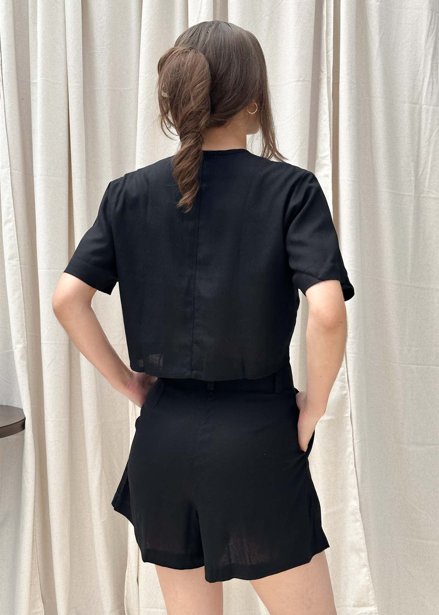 Blusa Safari Negro - imagen 3