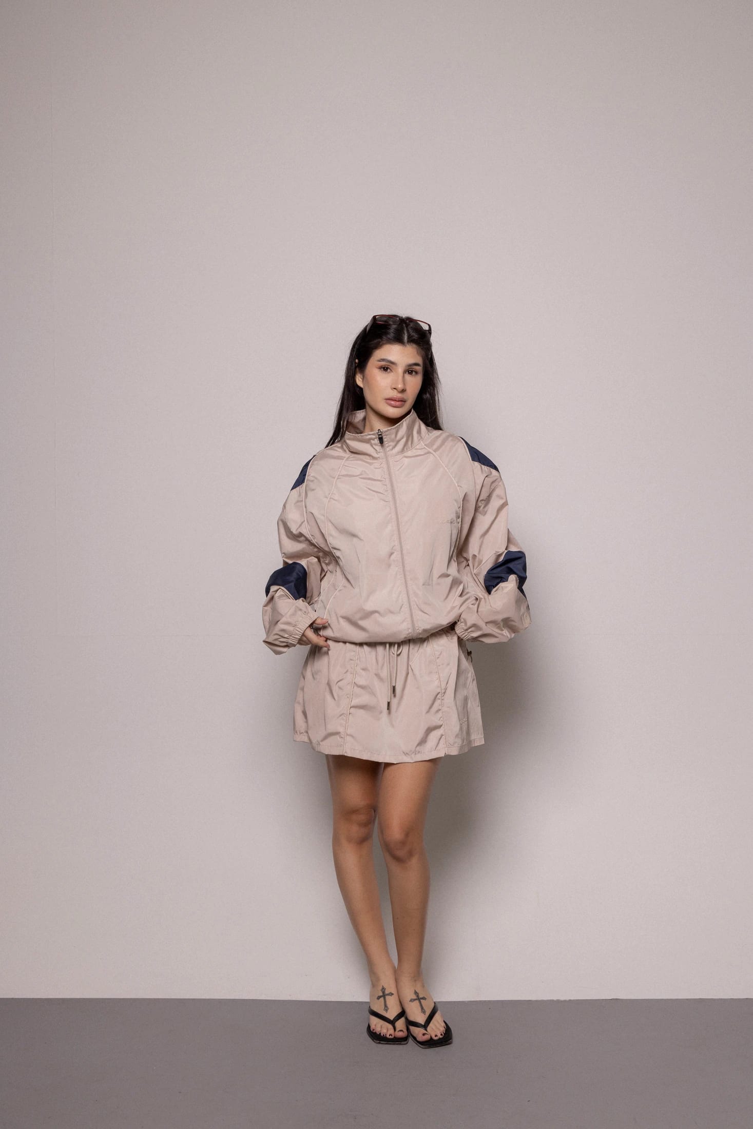 Chaqueta 8727 Antifluido Dama-Beige - imagen 2