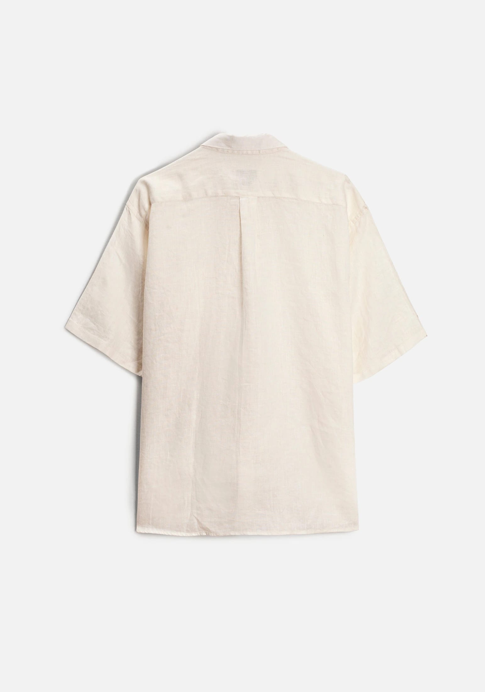 Camisa H Harlem Unicolor Marfil - imagen 4
