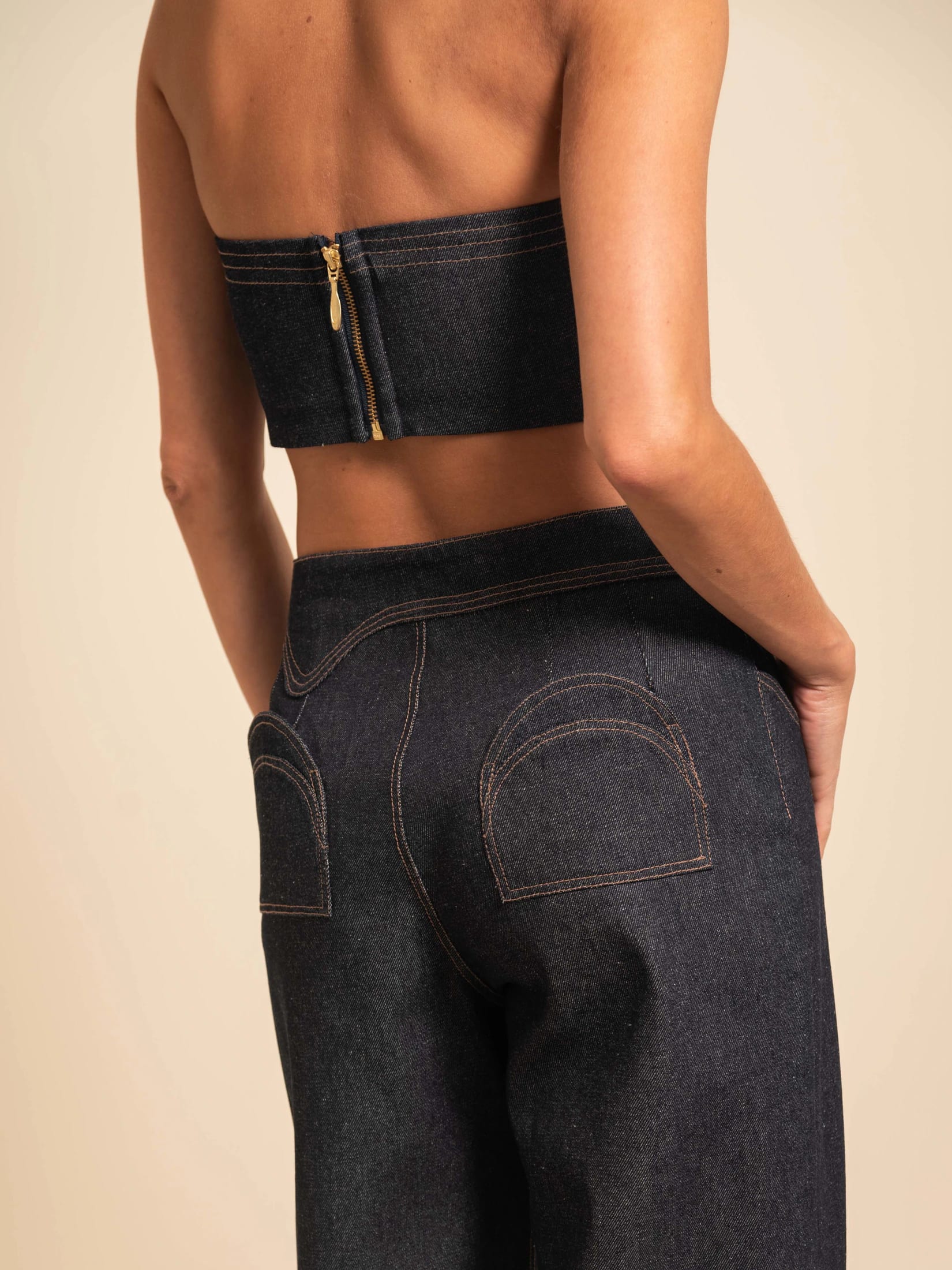 MICAH TOP DARK BLUE - imagen 3