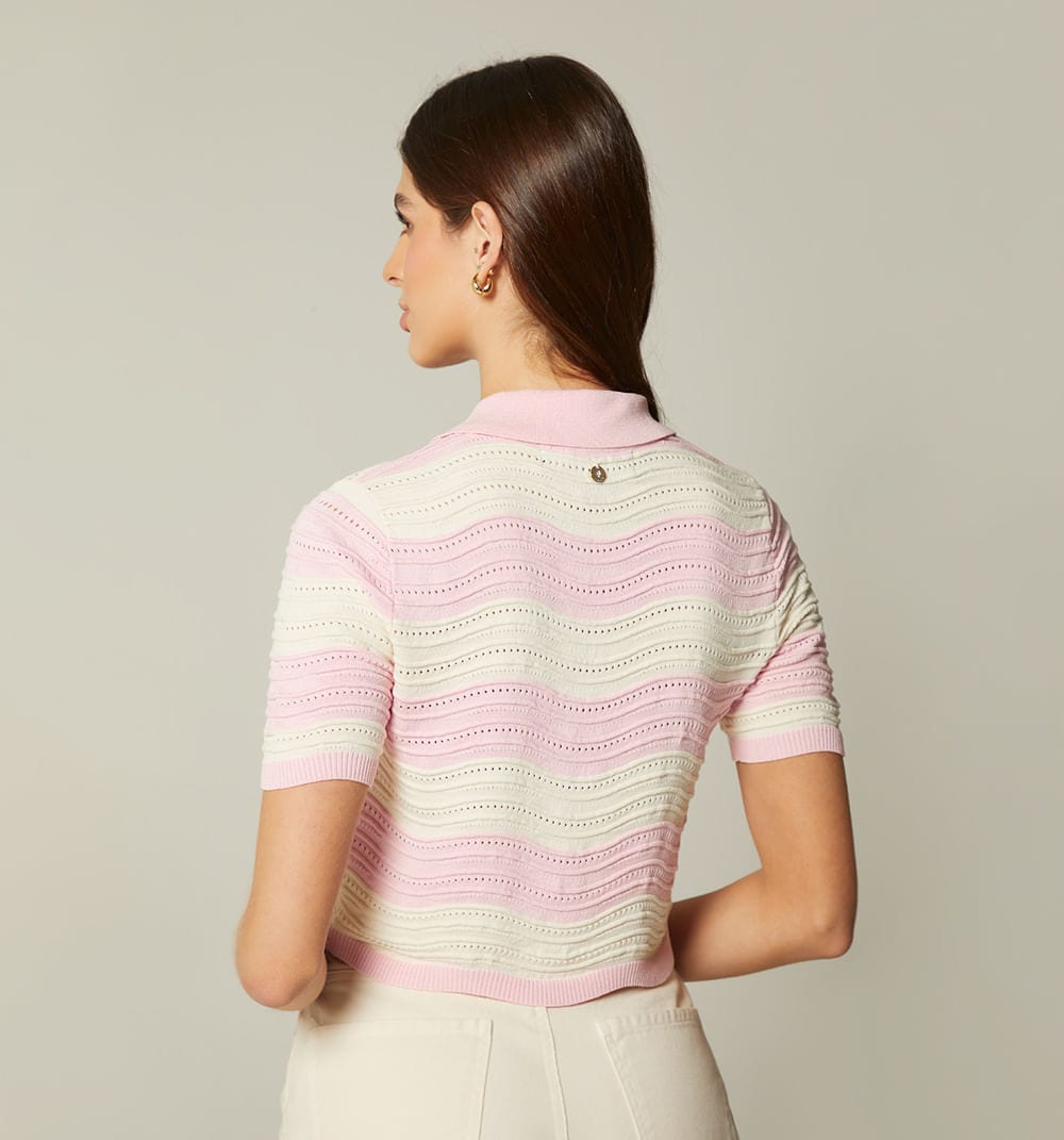 Blusa boxi tipo polo - imagen 8