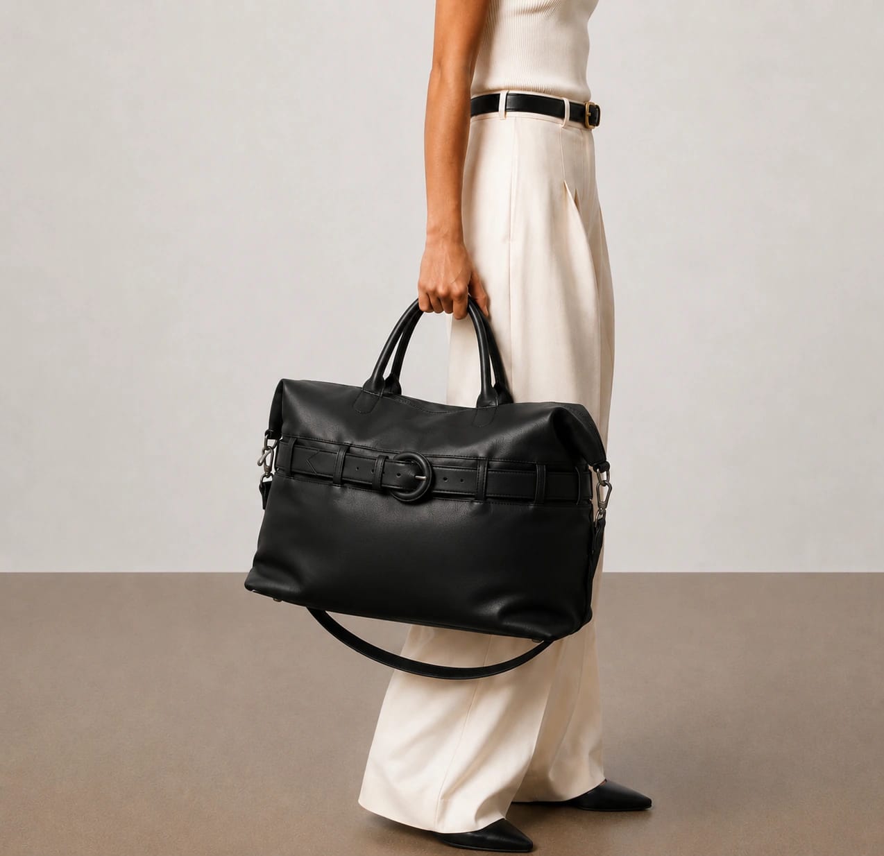 GIO travel bag negro (PRE ORDER) - imagen 2