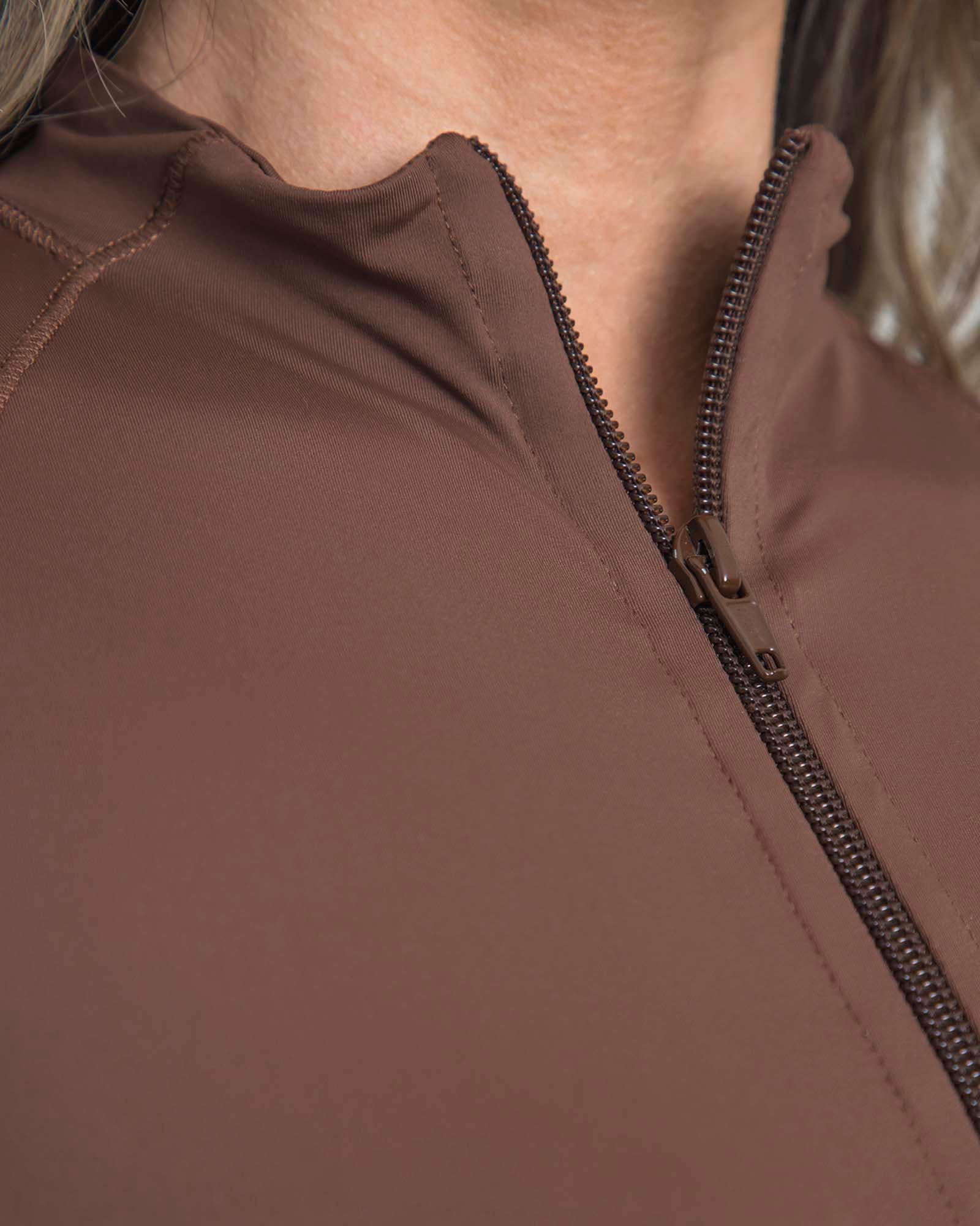 Chaqueta sculpt edge marron outdoor FIBER - imagen 7