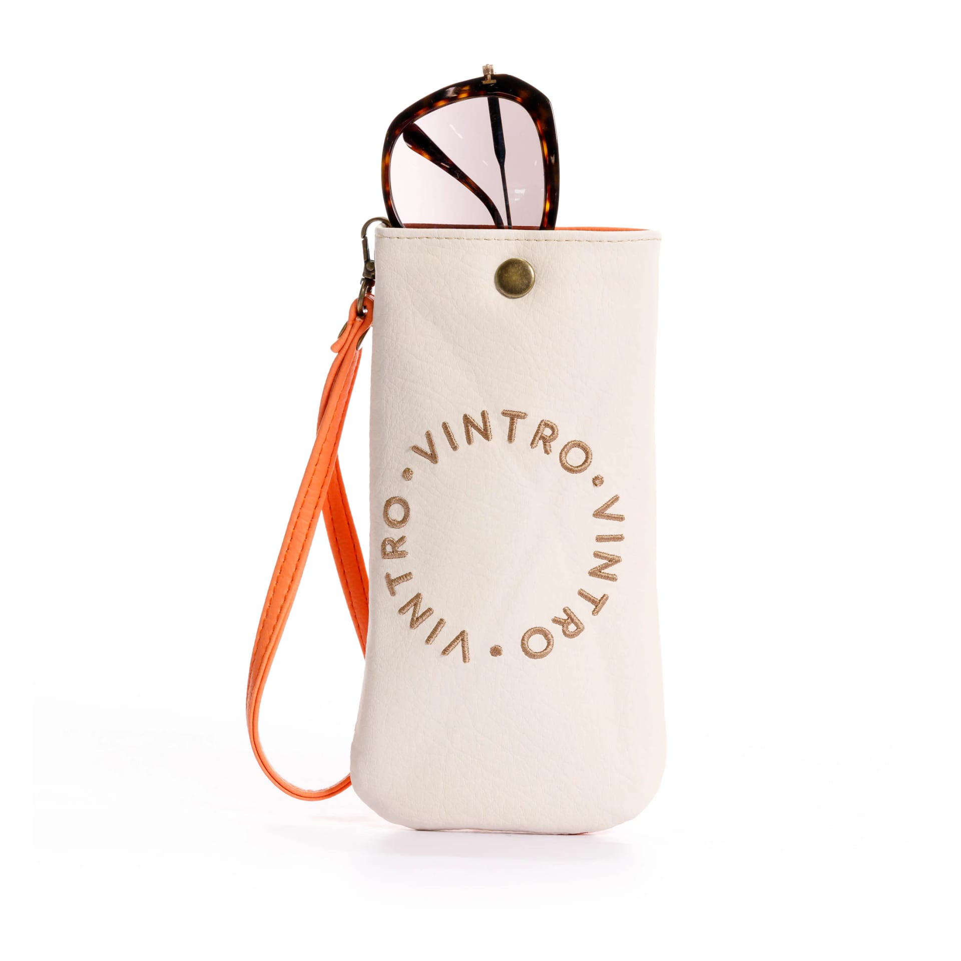 Estuche Para Gafas Solido Naranja - imagen 4
