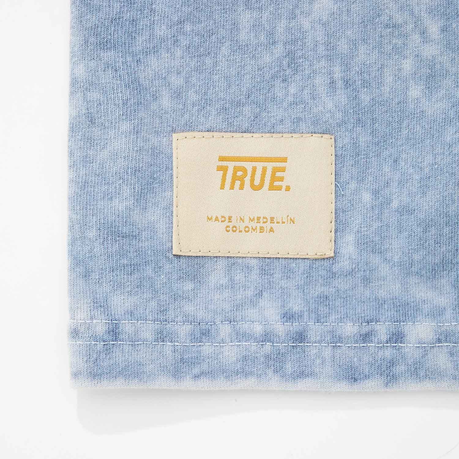 Oversized Washed T- Shirt - Blue - imagen 7