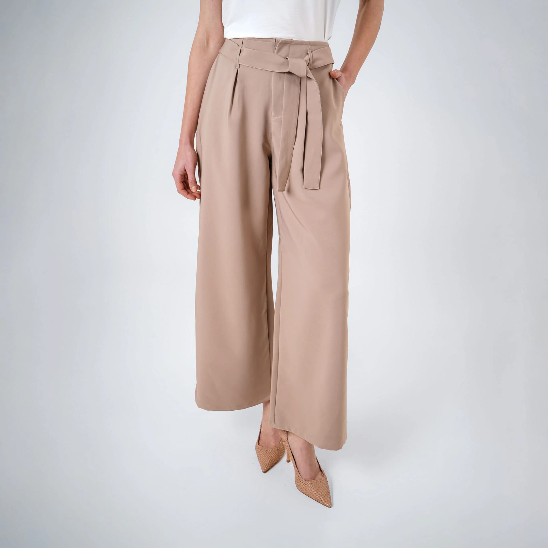 Pantalon Tiro Alto Bota Recta - imagen 2