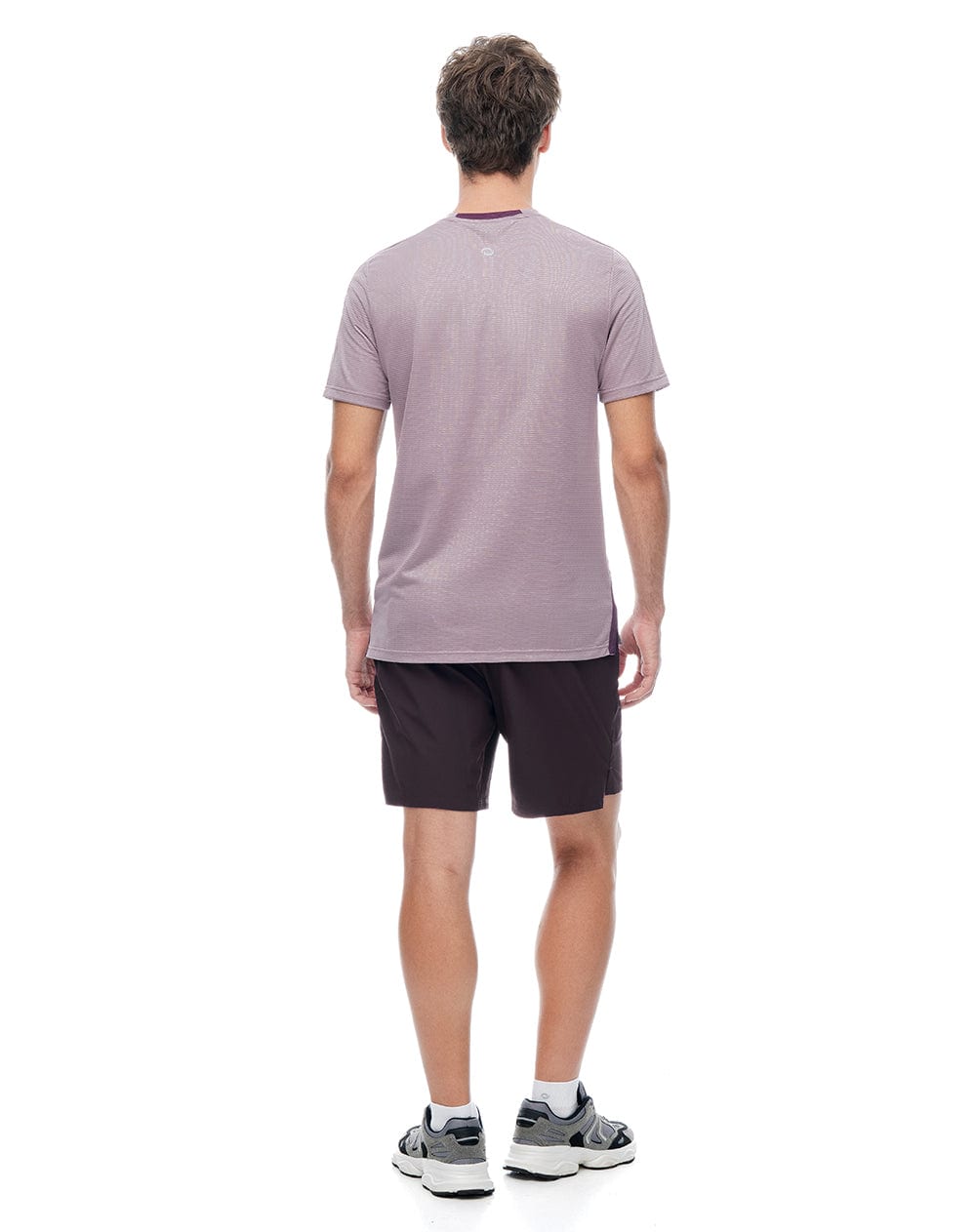 Pantaloneta deportiva vino tinto hombre - imagen 3