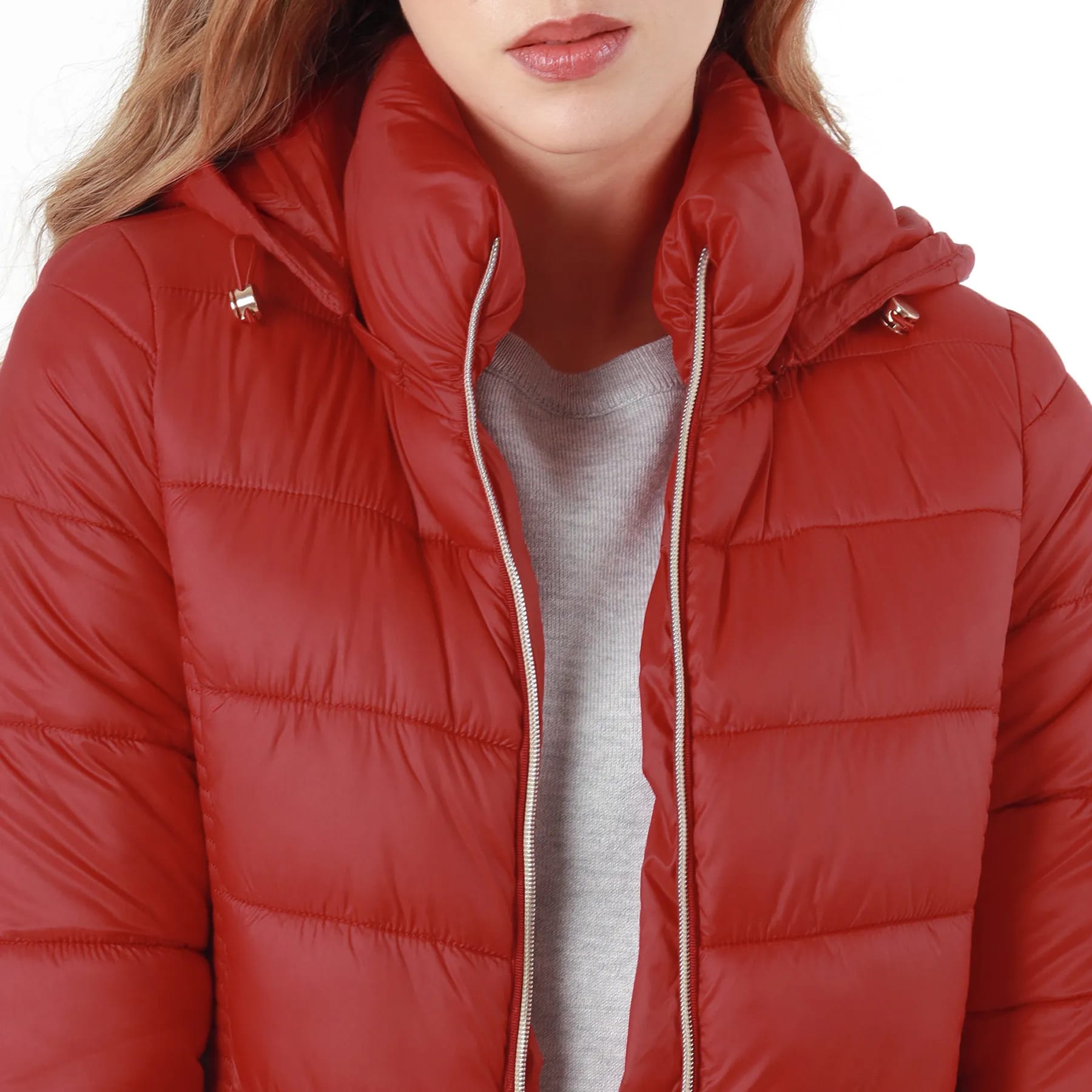 Chaqueta Acolchada Roja - imagen 4