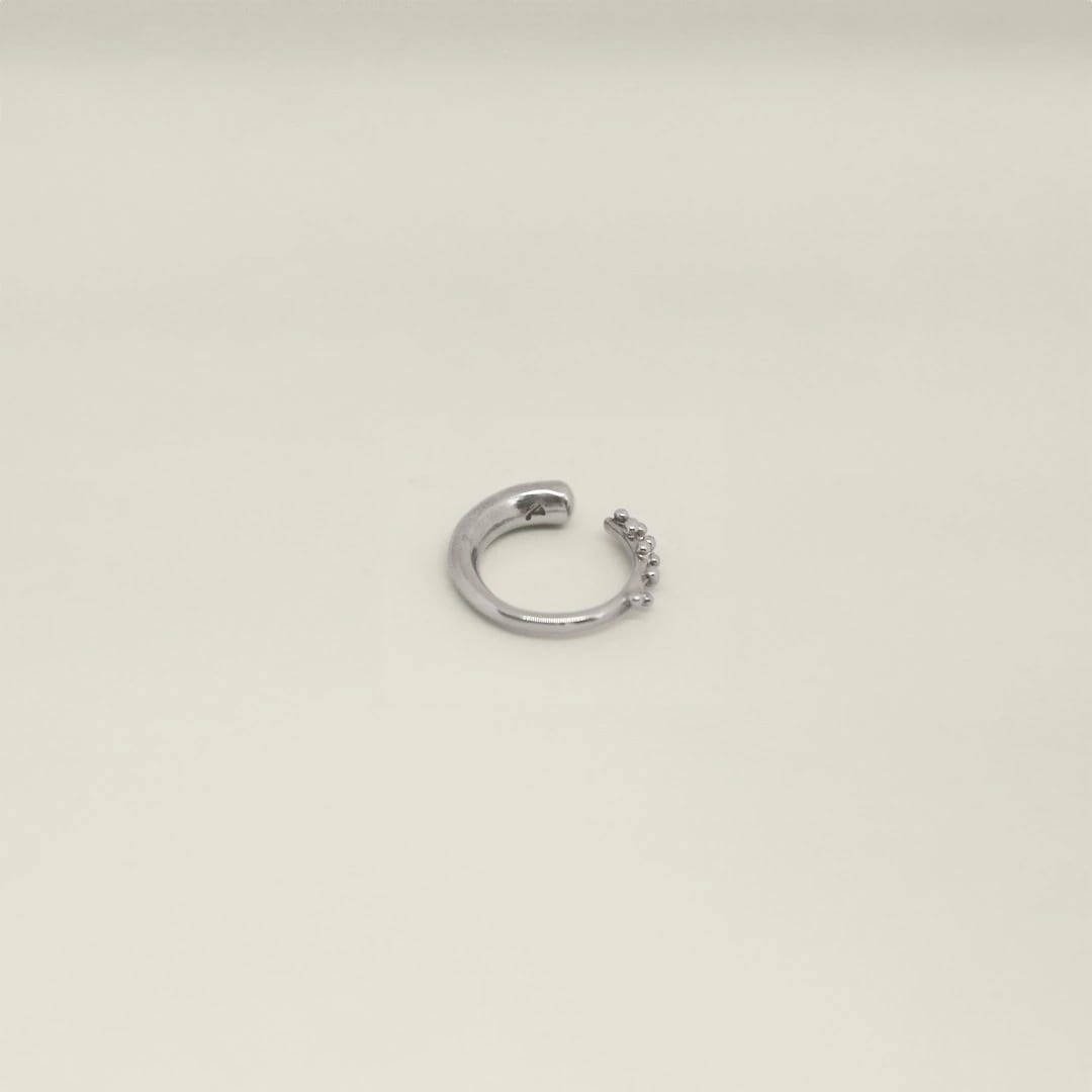 Totona Ear Cuff – Ring Silver - imagen 1
