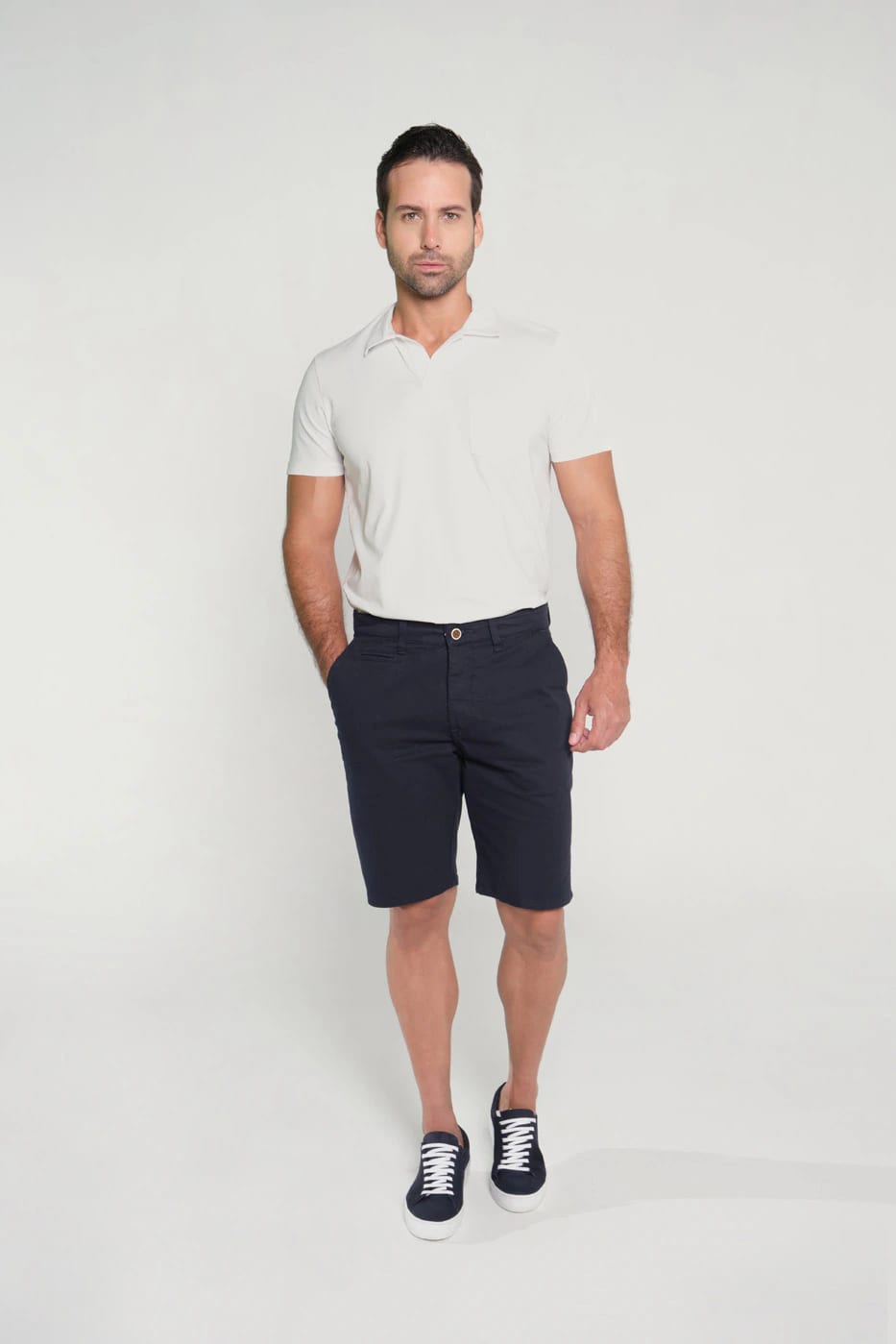 Camiseta Regular Polo Blanco - imagen 3