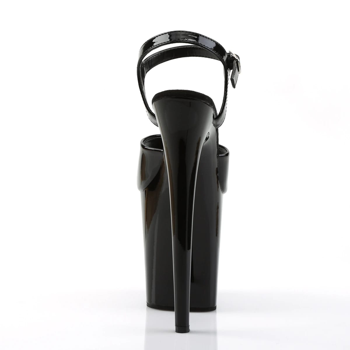 Tacones Flamingo Negros – Plataforma Pleaser –  FLAM809 - imagen 3