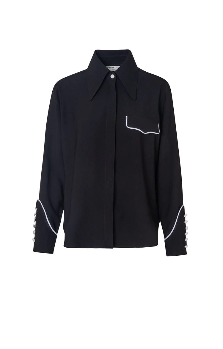 Black Bruna Shirt - imagen 1